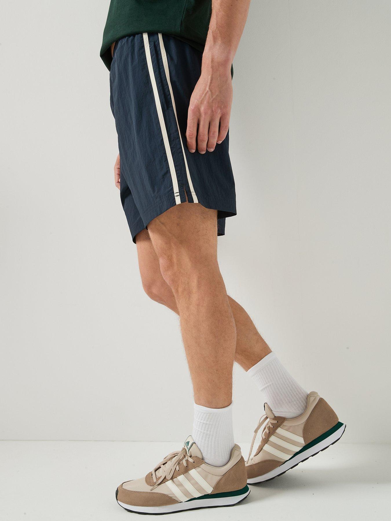 Image 4 of 6 of Jack & Jones Bill Rex Track Shorts - Navy