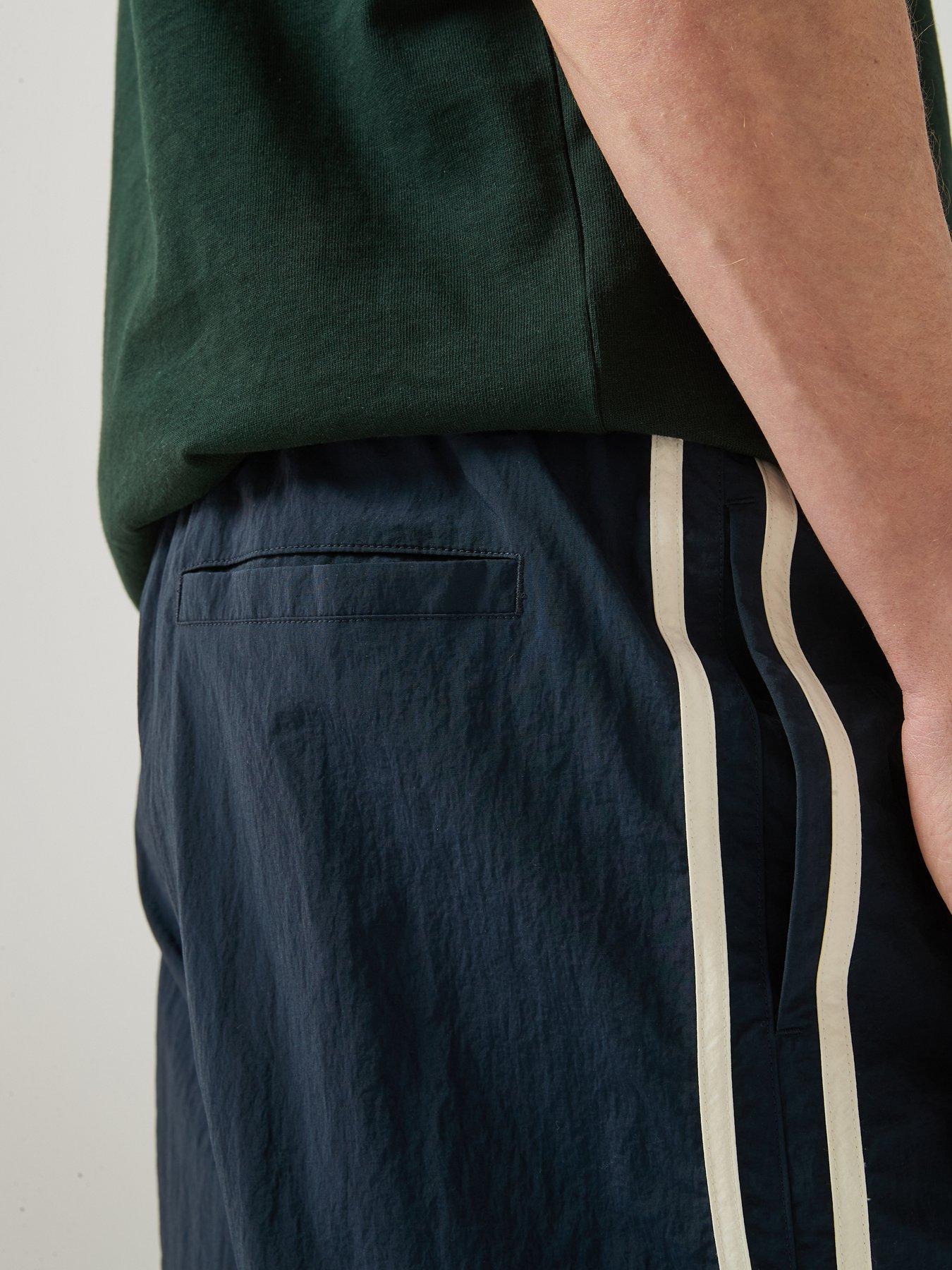 Image 6 of 6 of Jack & Jones Bill Rex Track Shorts - Navy