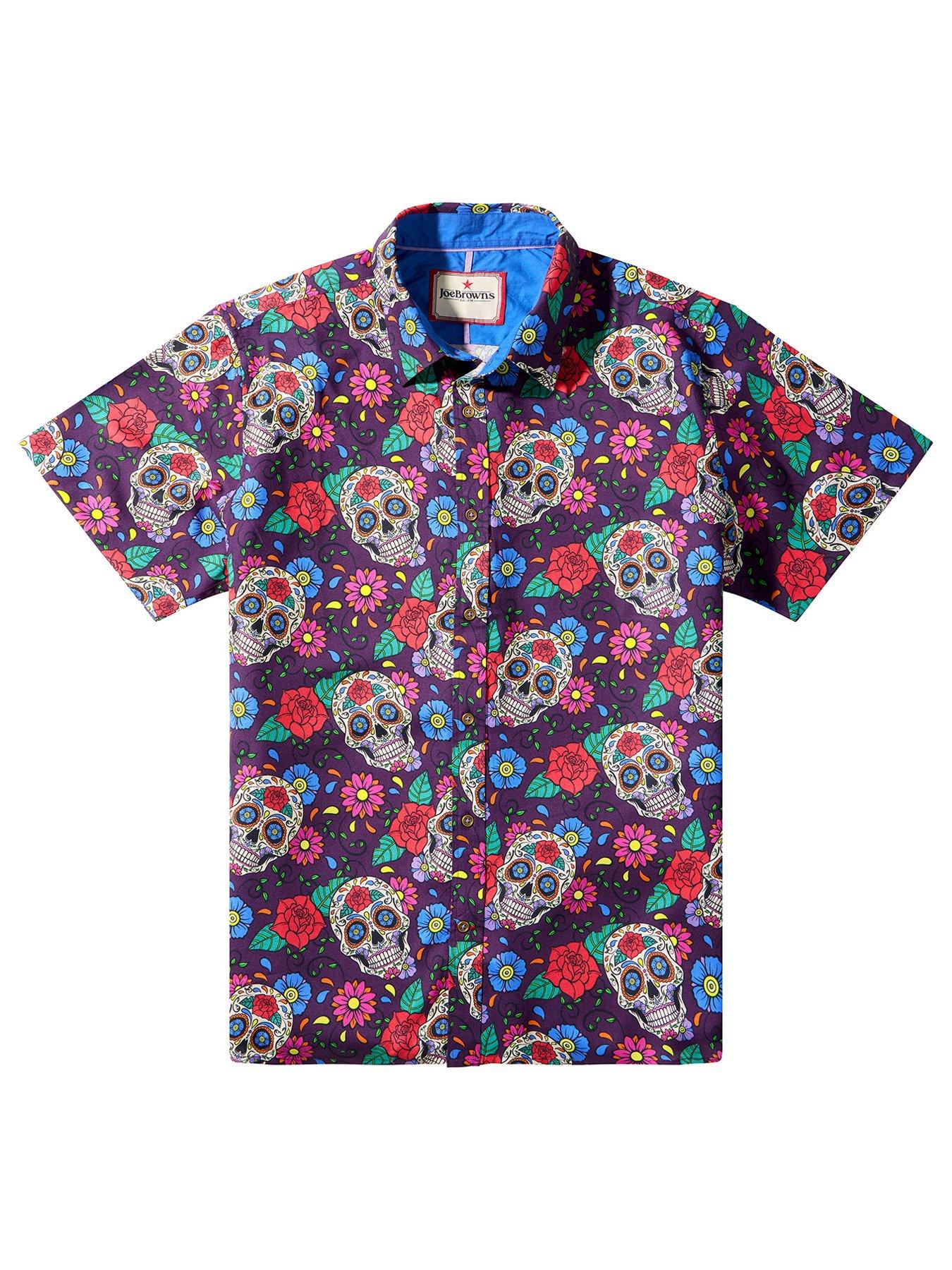 Image 5 of 5 of Joe Browns Creative Calavera Skull Short Sleeve Shirt
