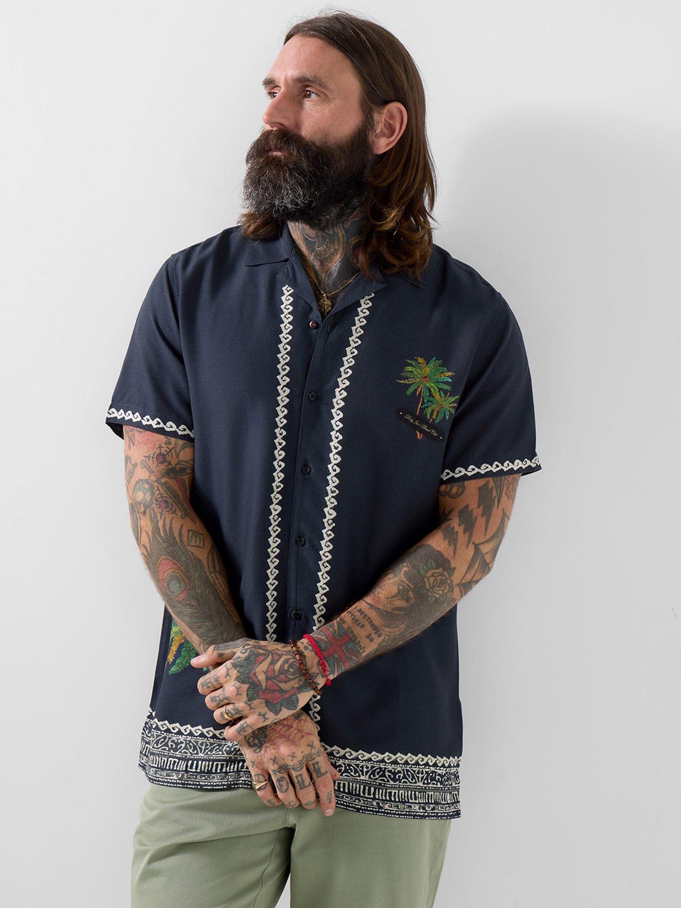 Joe Browns Joe Browns Sunset Palm Short Sleeve Shirt