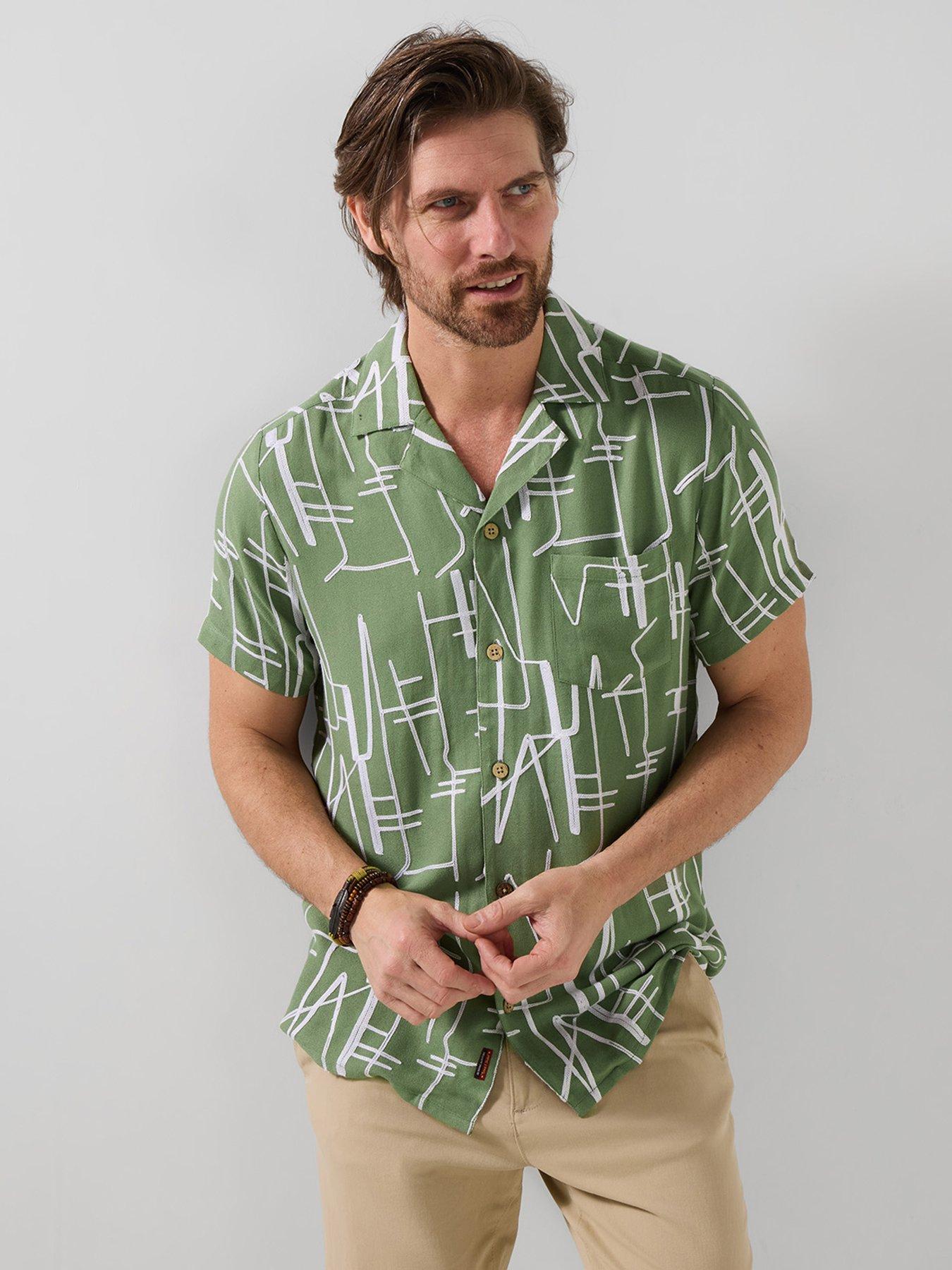 Joe Browns Joe Browns Exceptional Embroidered Short Sleeve Shirt