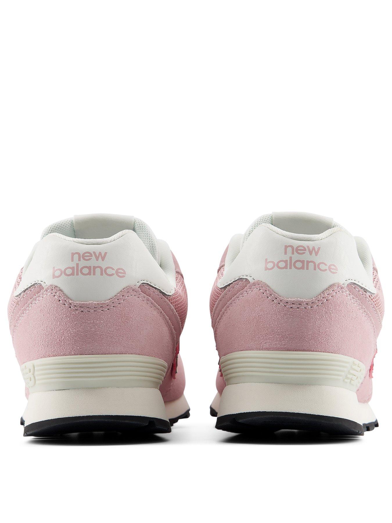 Image 2 of 6 of New Balance Junior 574 Lace Trainers - Pink