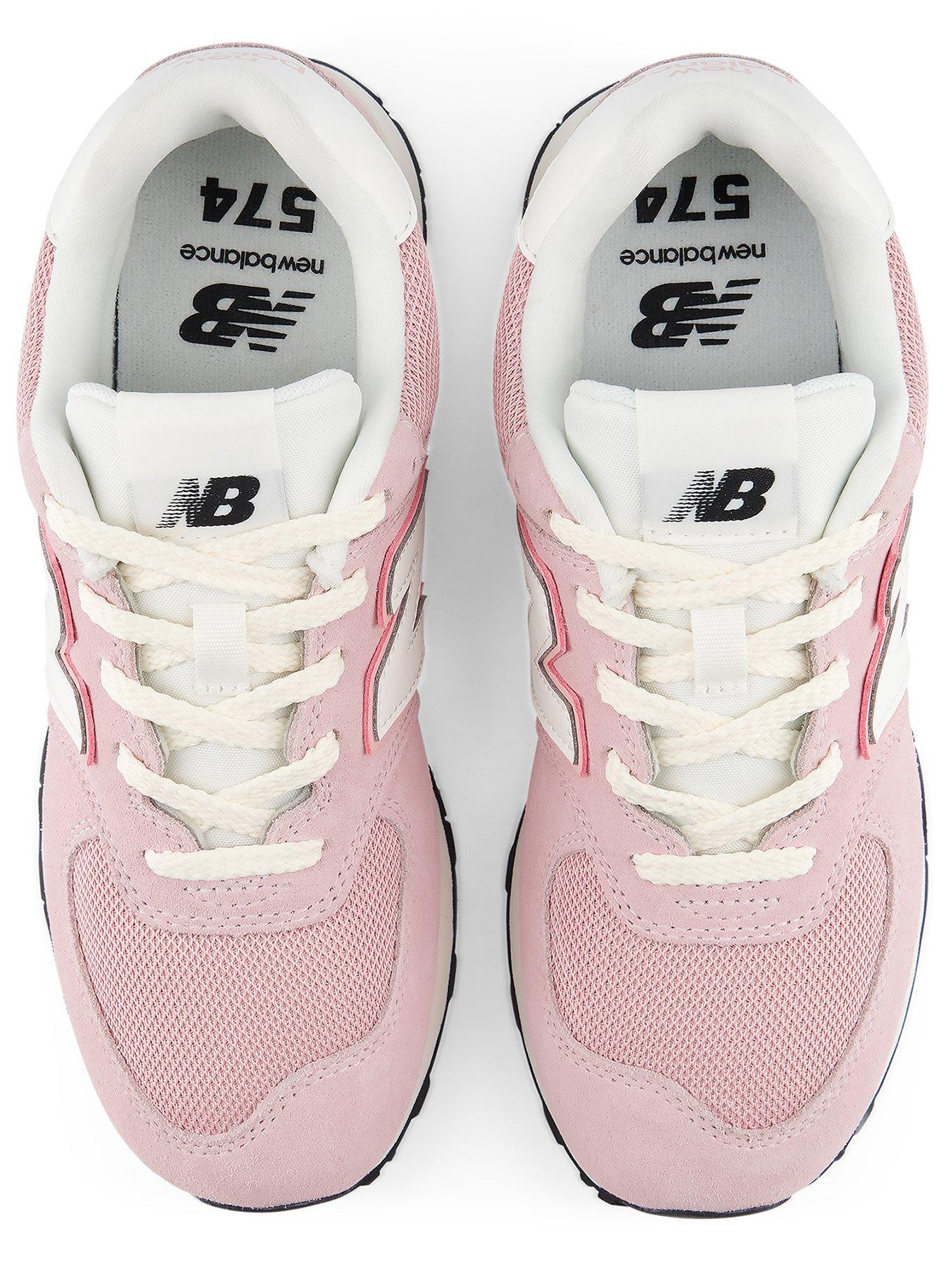 Image 3 of 6 of New Balance Junior 574 Lace Trainers - Pink