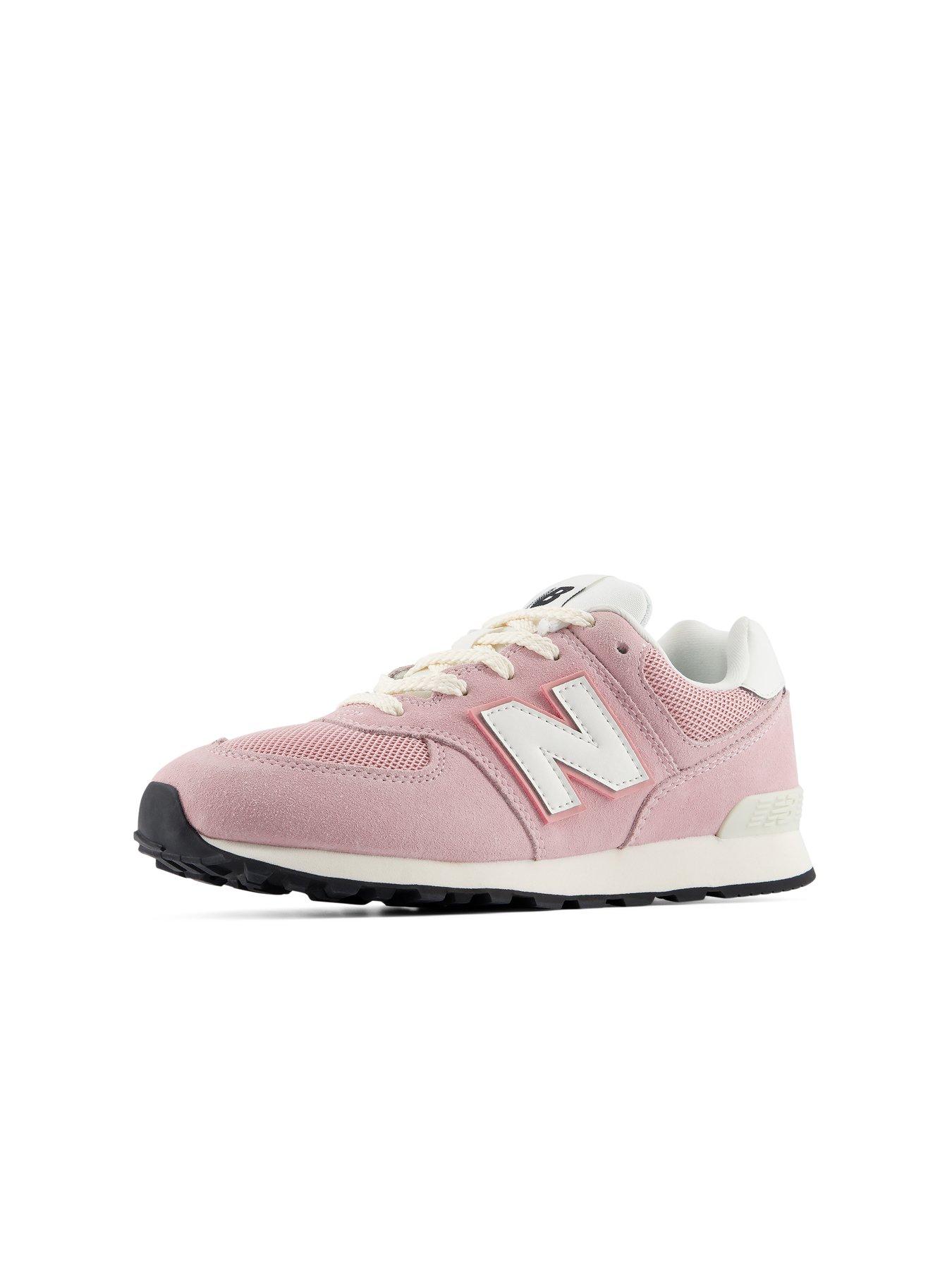 Image 5 of 6 of New Balance Junior 574 Lace Trainers - Pink