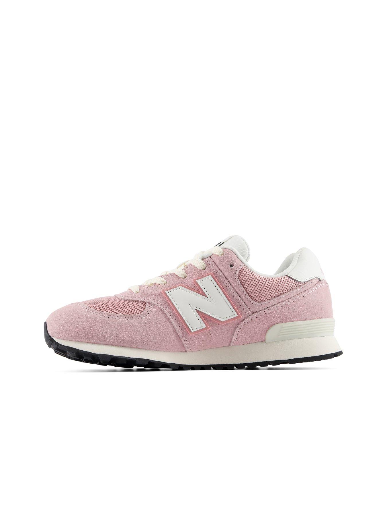 Image 6 of 6 of New Balance Junior 574 Lace Trainers - Pink
