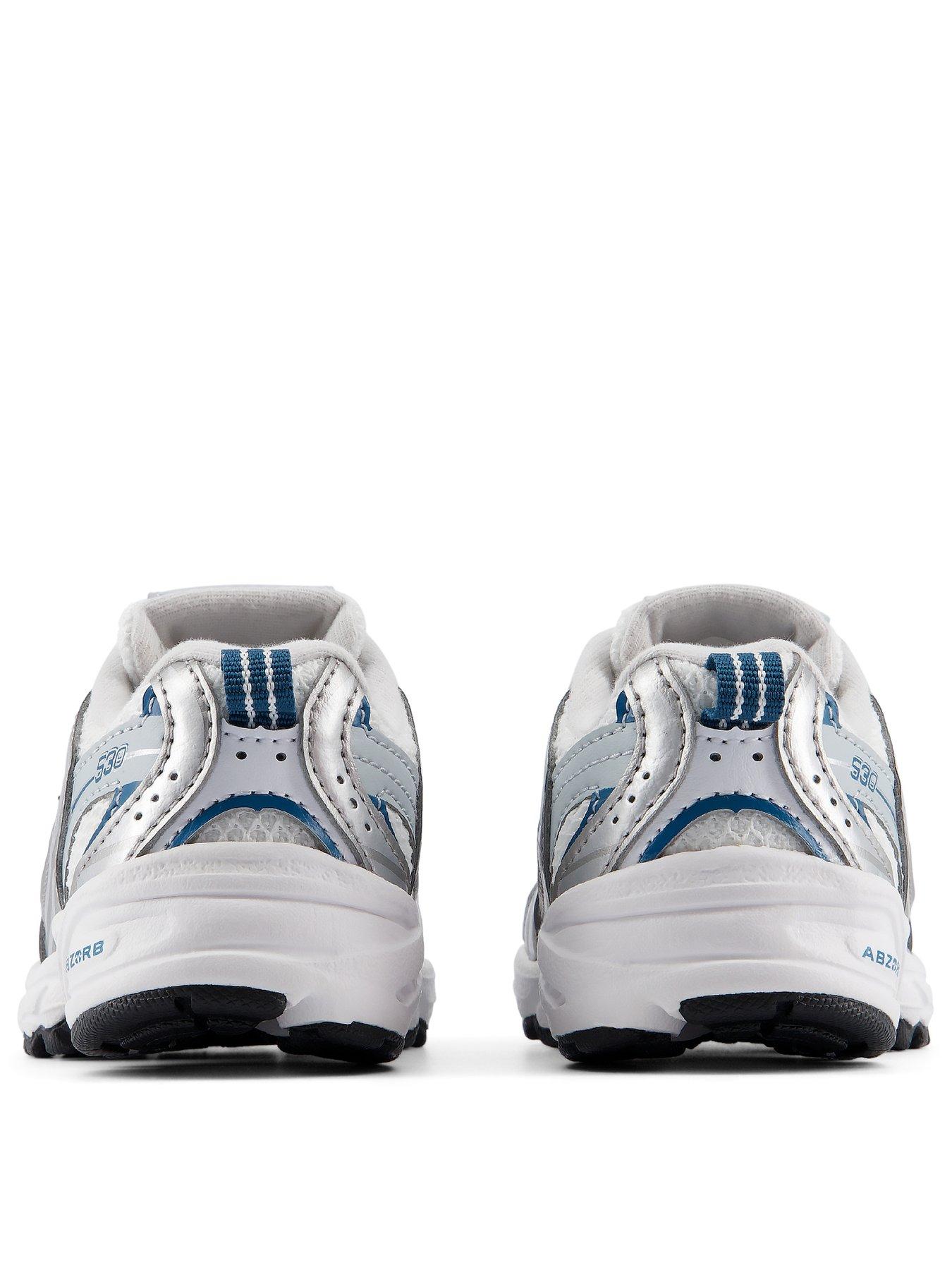 Image 3 of 7 of New Balance Infant 530 Cushioned Grippy Sole Trainers - Silver