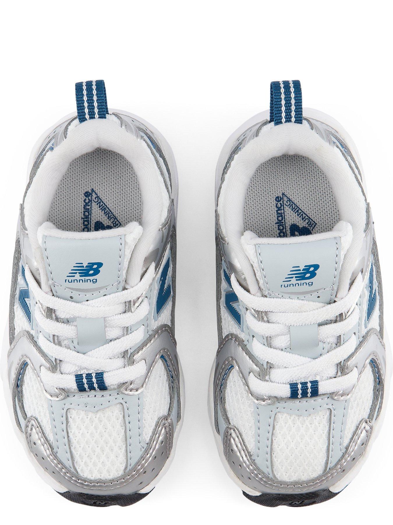 Image 4 of 7 of New Balance Infant 530 Cushioned Grippy Sole Trainers - Silver