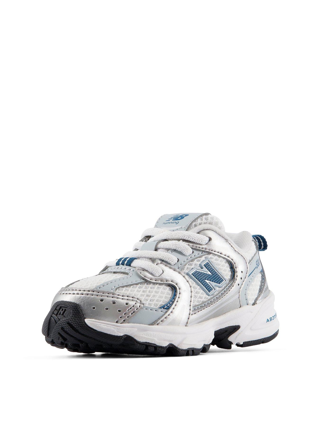 Image 6 of 7 of New Balance Infant 530 Cushioned Grippy Sole Trainers - Silver