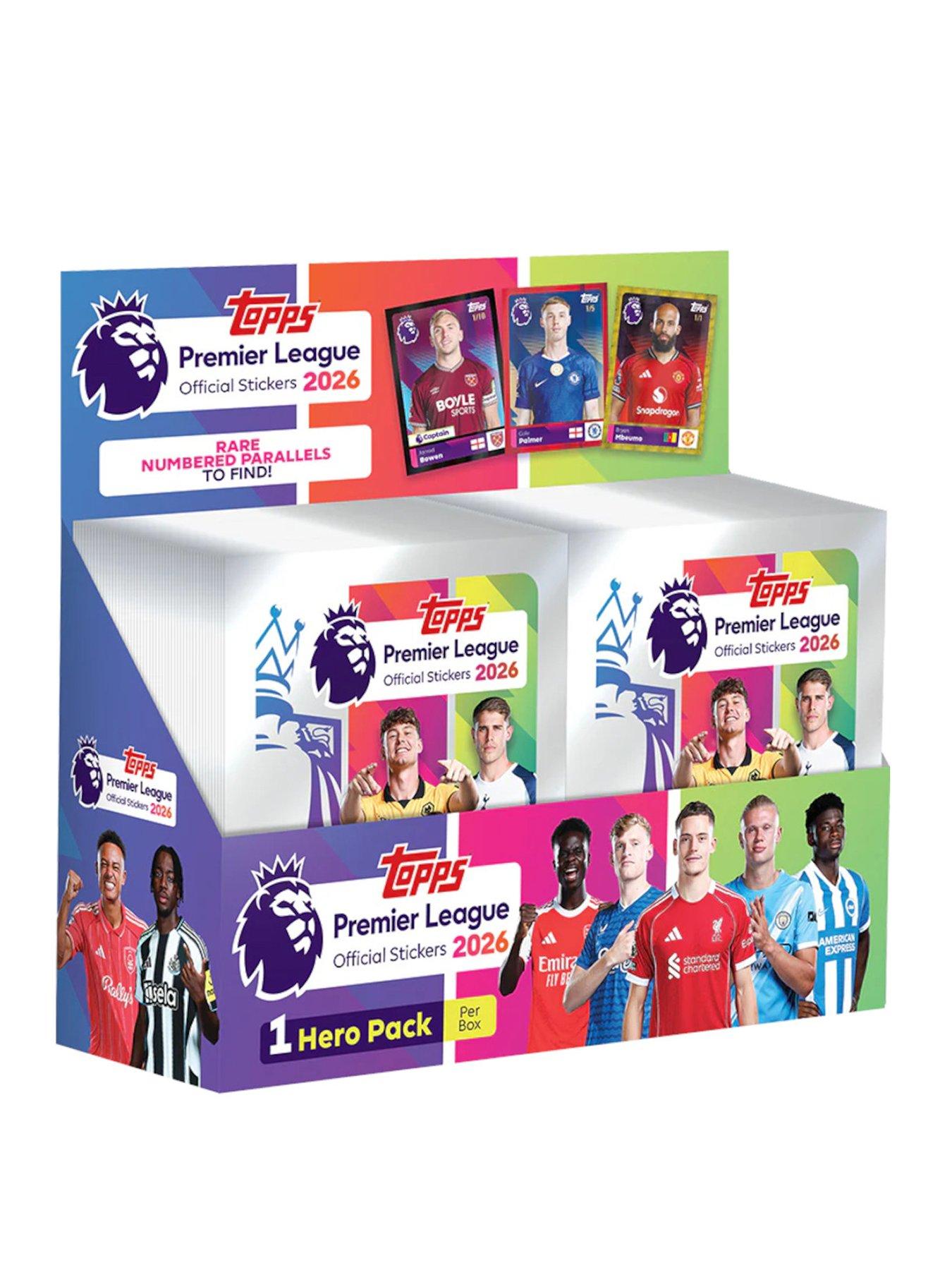 Topps Topps Premier League 2026 Sticker Packets FULL CDU