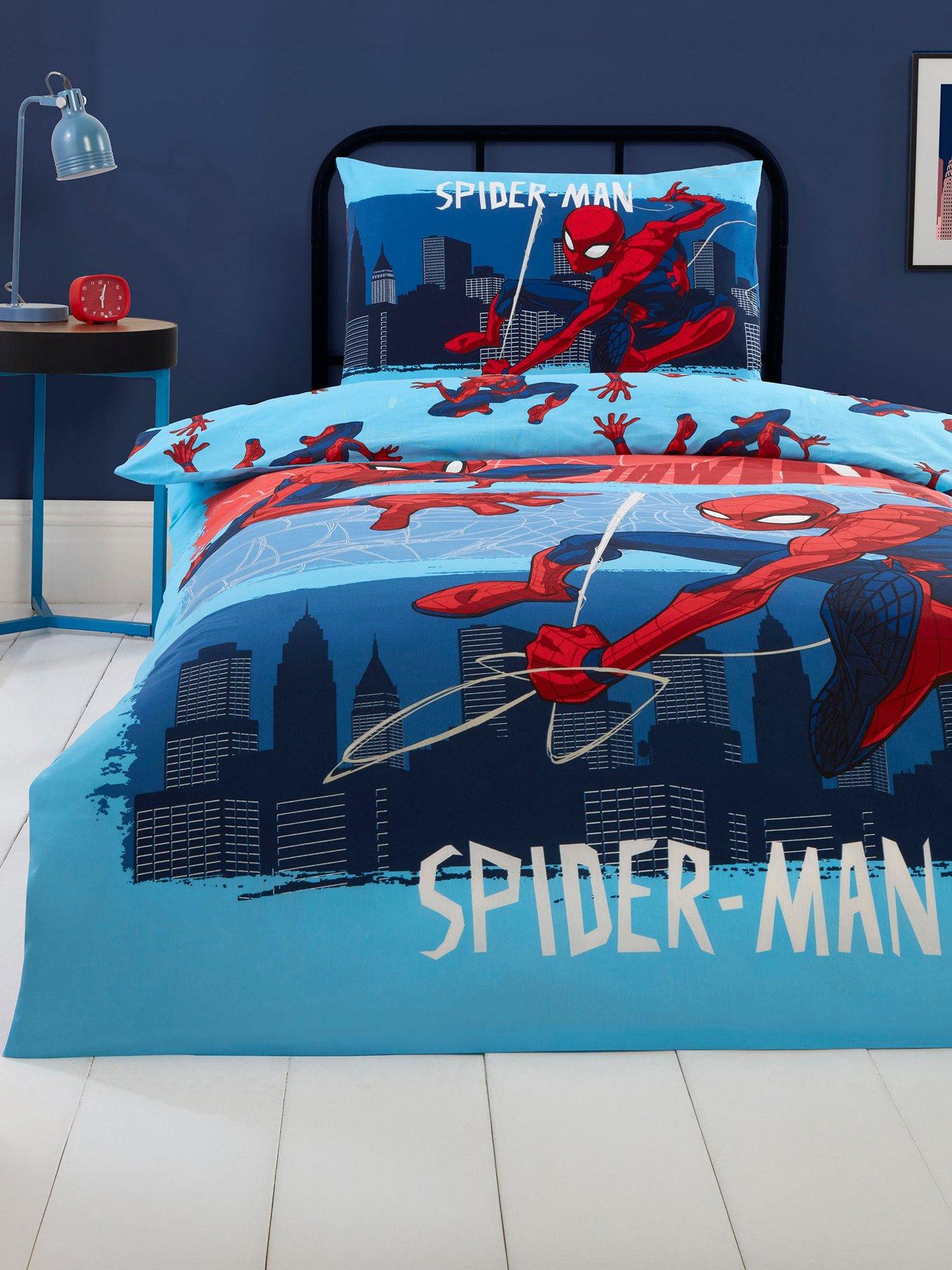 Image 1 of 5 of Disney SpiderMan Thwip Single Duvet