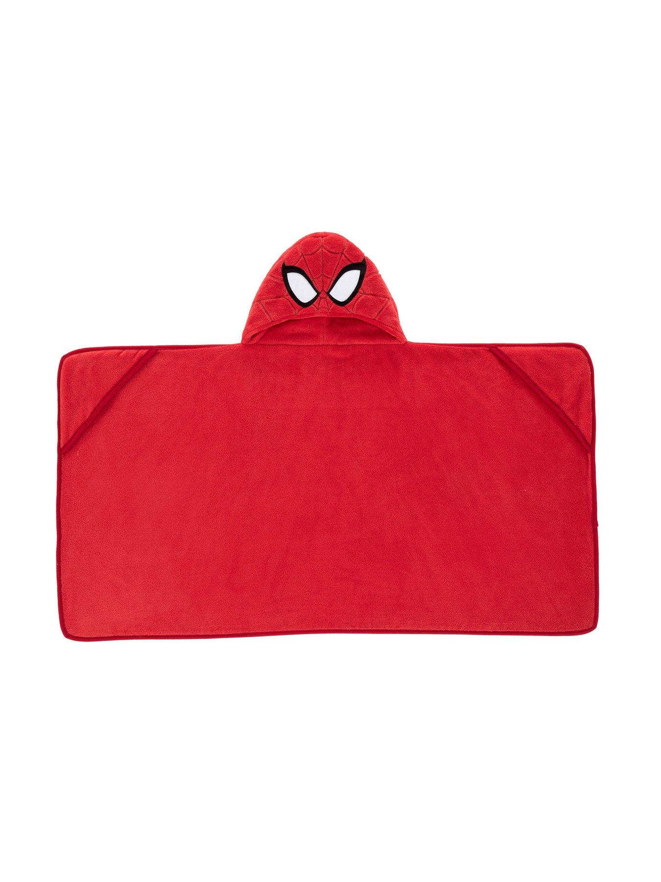 Image 3 of 5 of Disney Spider-Man Hooded Blanket 70X132Cm