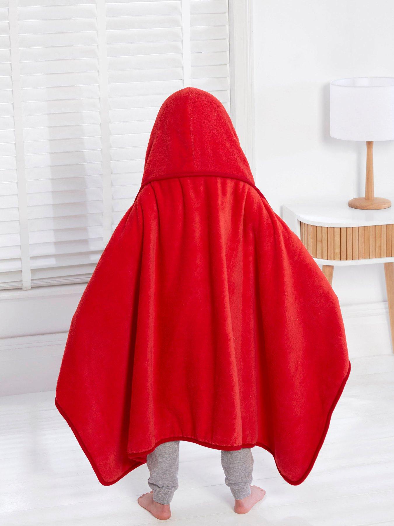 Image 5 of 5 of Disney Spider-Man Hooded Blanket 70X132Cm