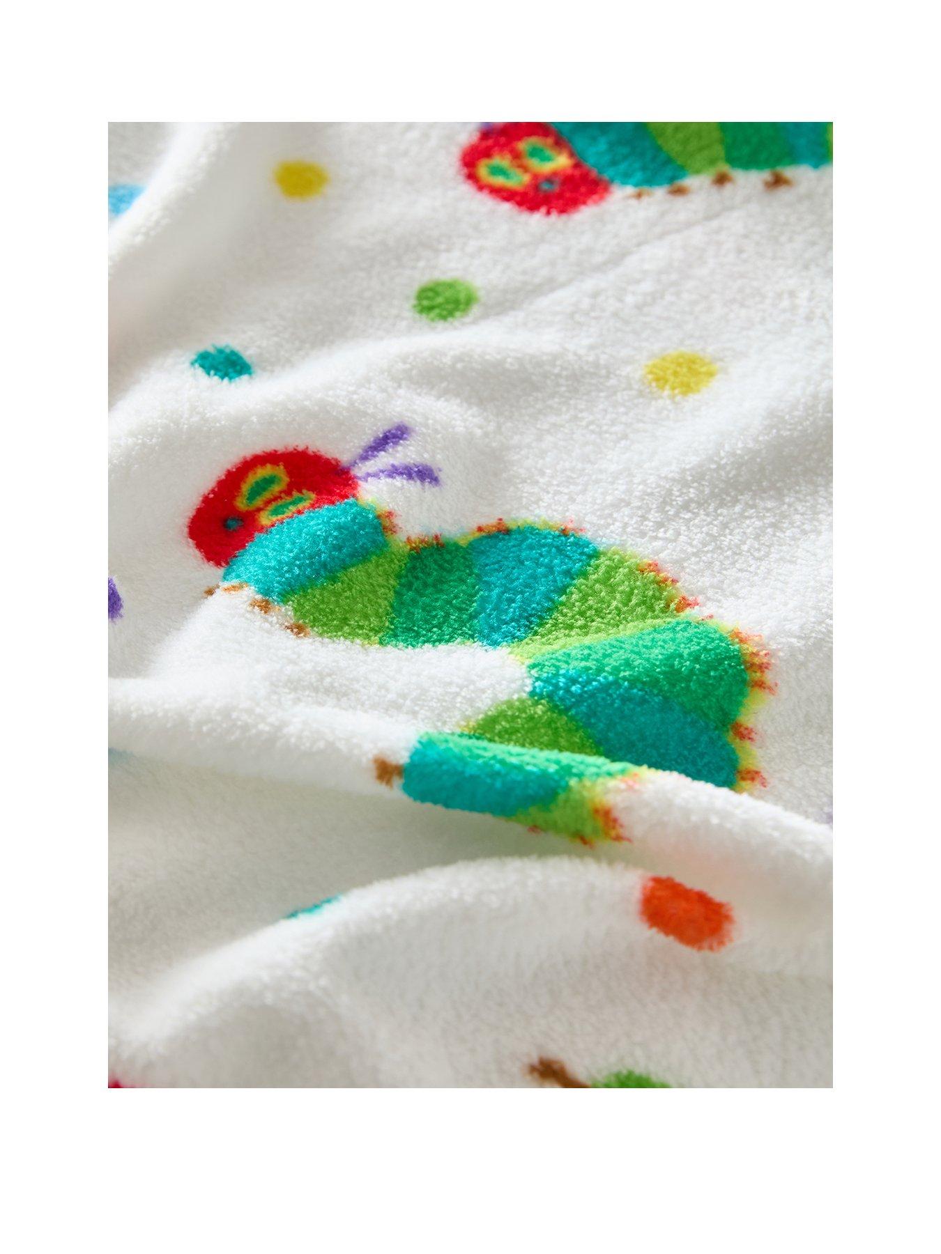Image 2 of 6 of The Very Hungry Caterpillar The Very Hungry Caterpillar Coral Rotary Blanket 100X150Cm
