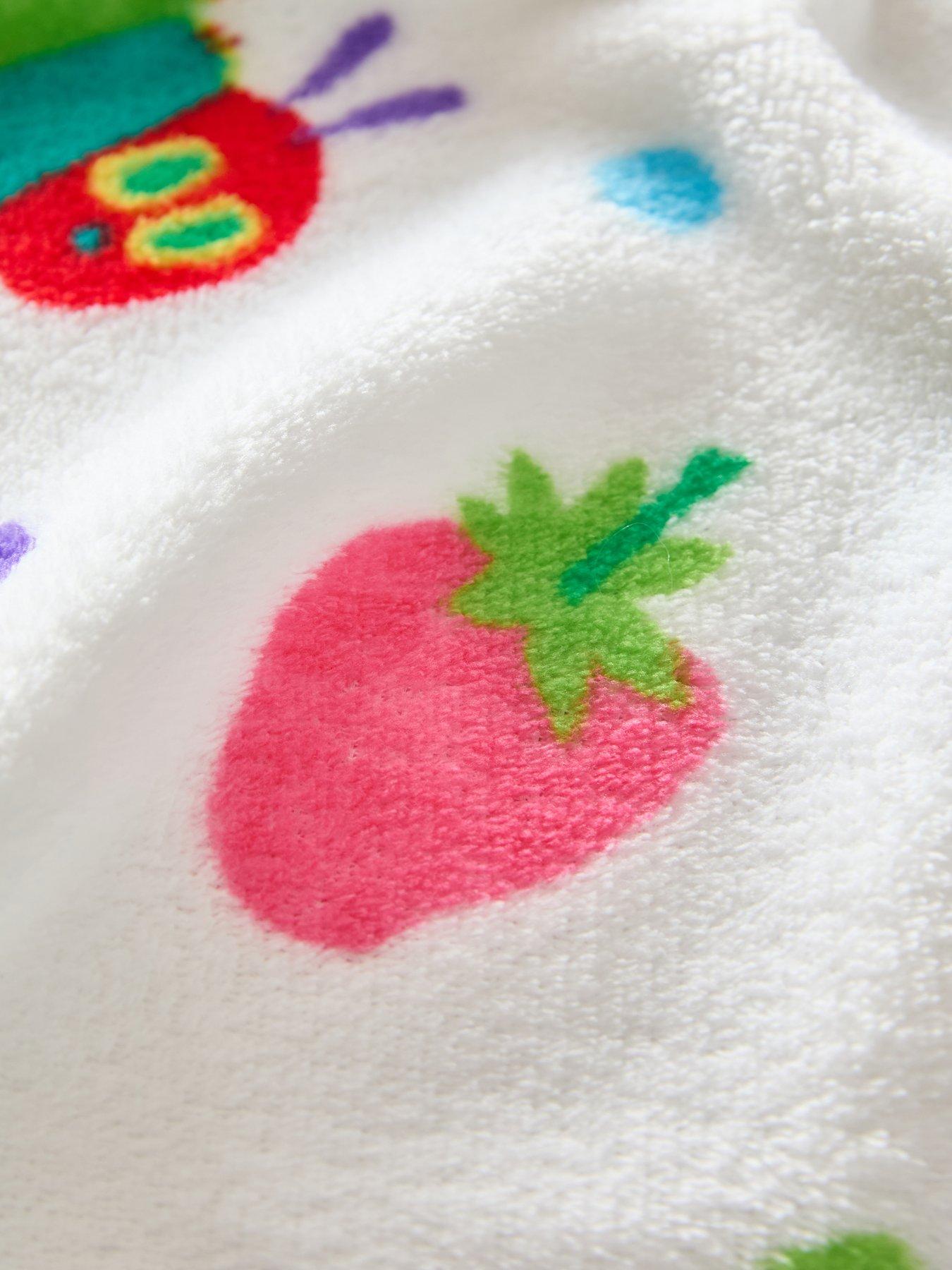 Image 3 of 6 of The Very Hungry Caterpillar The Very Hungry Caterpillar Coral Rotary Blanket 100X150Cm