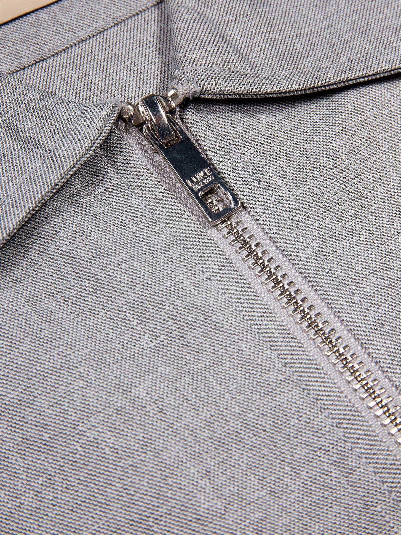 Image 6 of 6 of Luke 1977 Luke 1977 Emery Smart Woven Zip Through Jacket - Light Grey