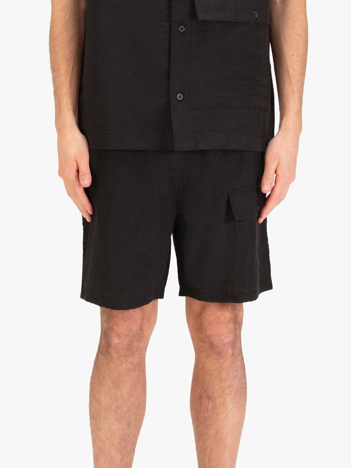 Luke 1977 Luke 1977 Kaho Linen Shorts - Black