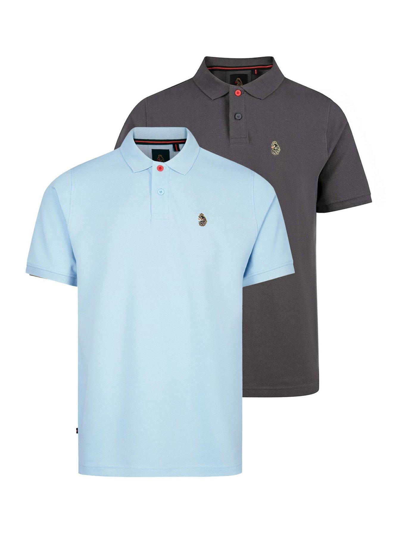 Luke 1977 Luke 1977 New Mead 2 Pack Polo Shirts - Multi