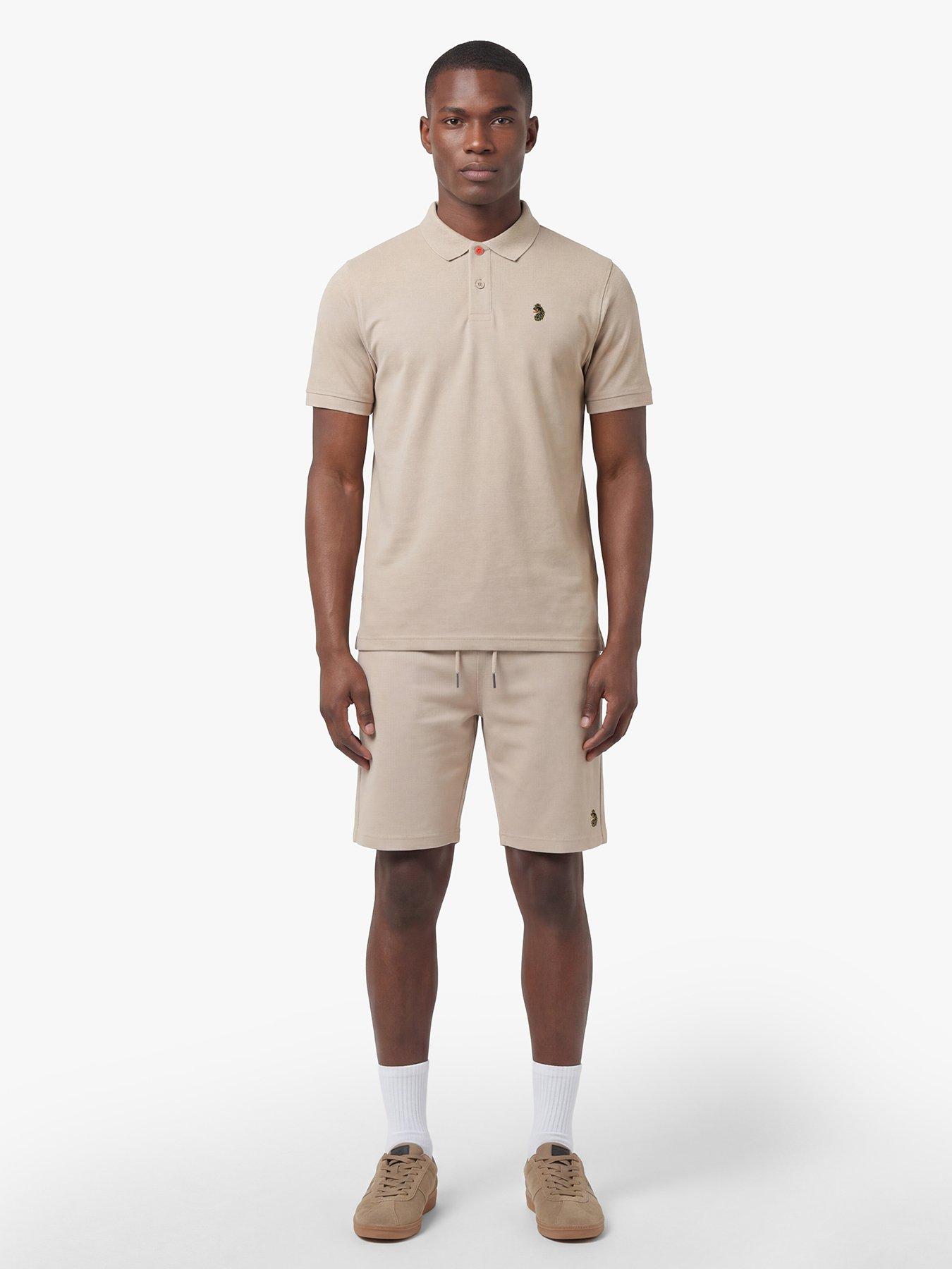 Luke 1977 Luke 1977 New Mead Polo Shirt And Shorts Set - Beige