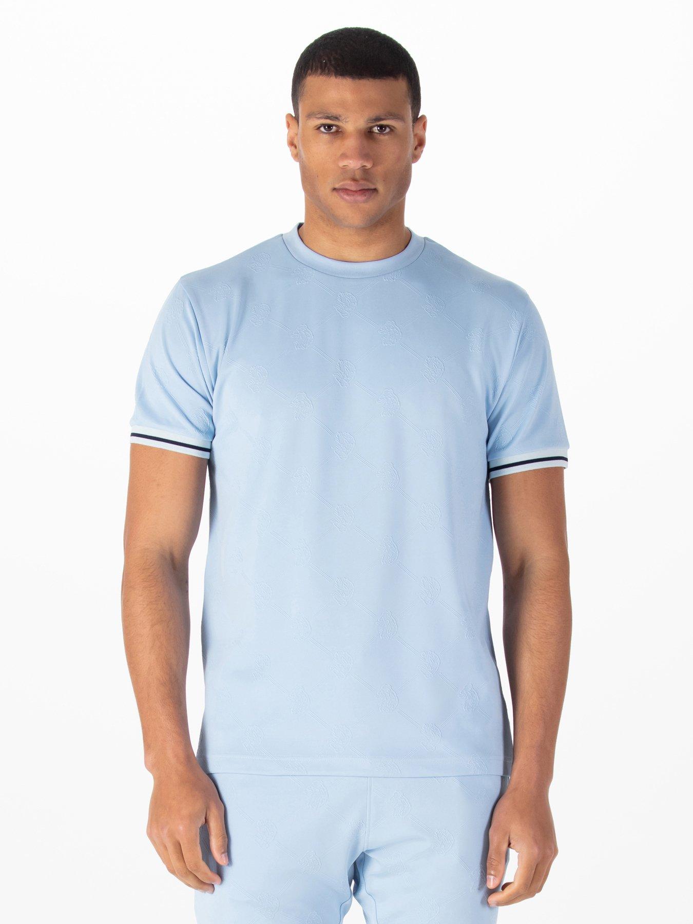 Luke 1977 Luke 1977 Arriba Textured T-shirt - Light Blue