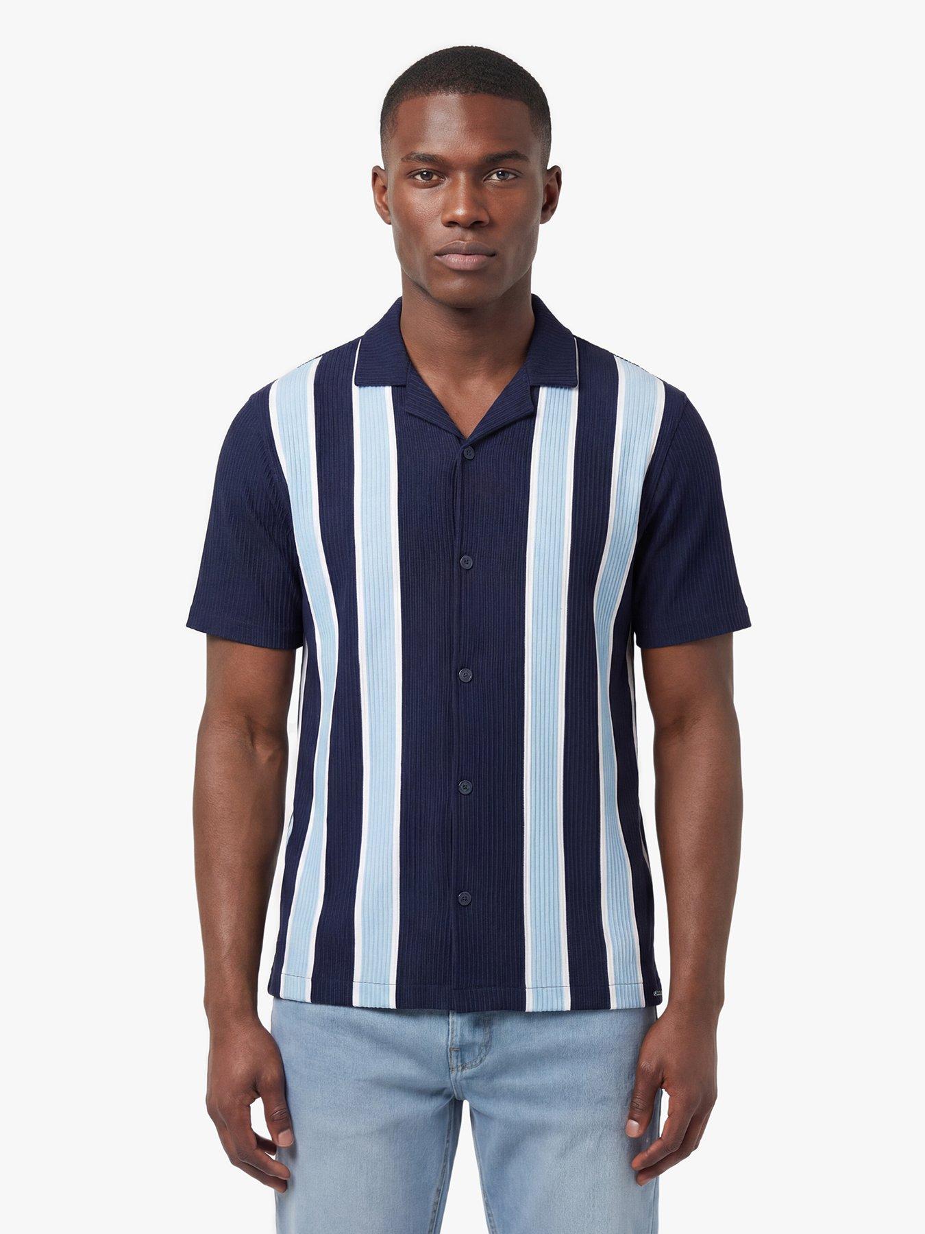 Luke 1977 Luke 1977 Gwithian Short Sleeve Shirt - Navy