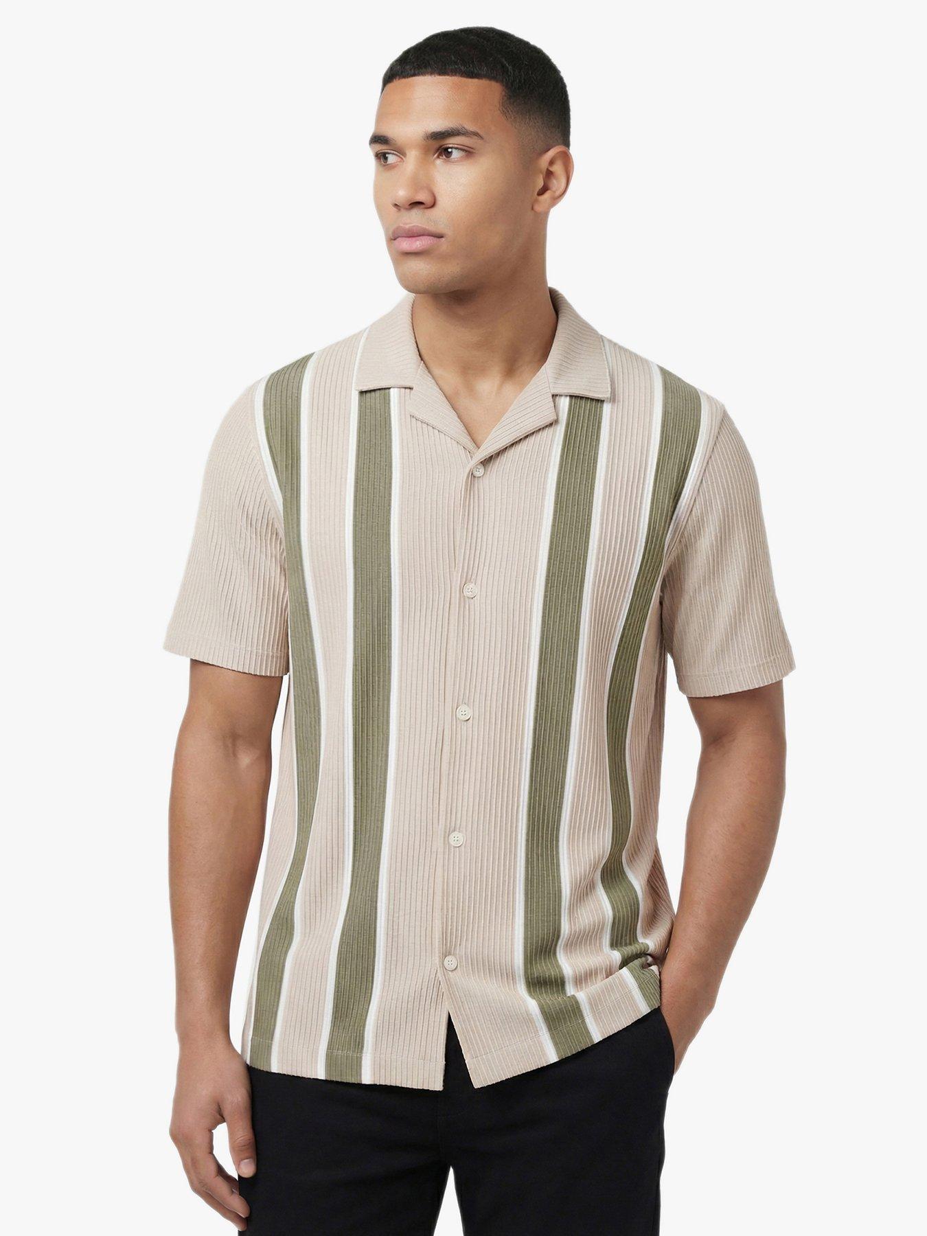 Luke 1977 Luke 1977 Gwithian Short Sleeve Shirt - Beige