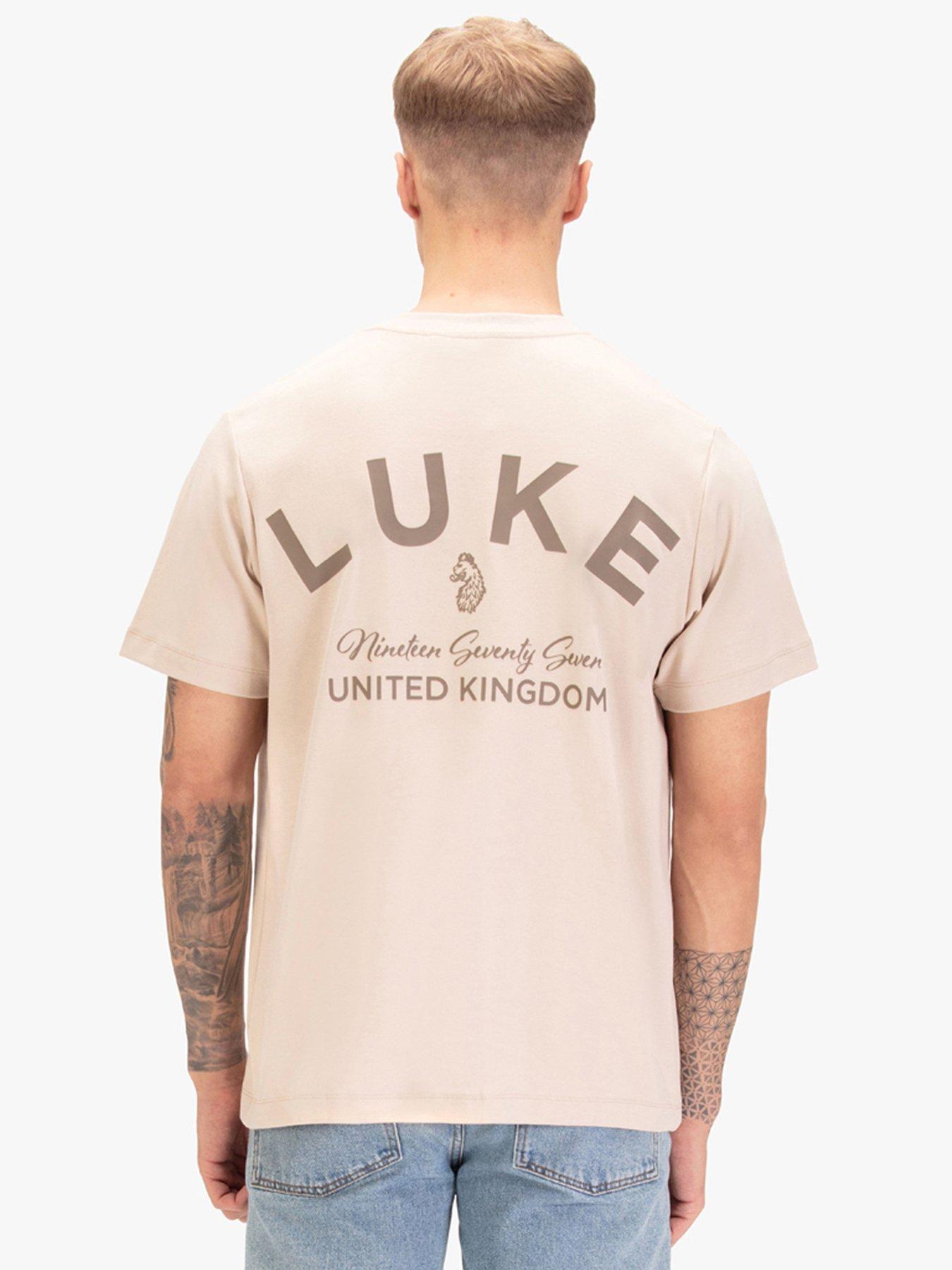 Luke 1977 Luke 1977 Drayton Relaxed Fit T-shirt - Beige