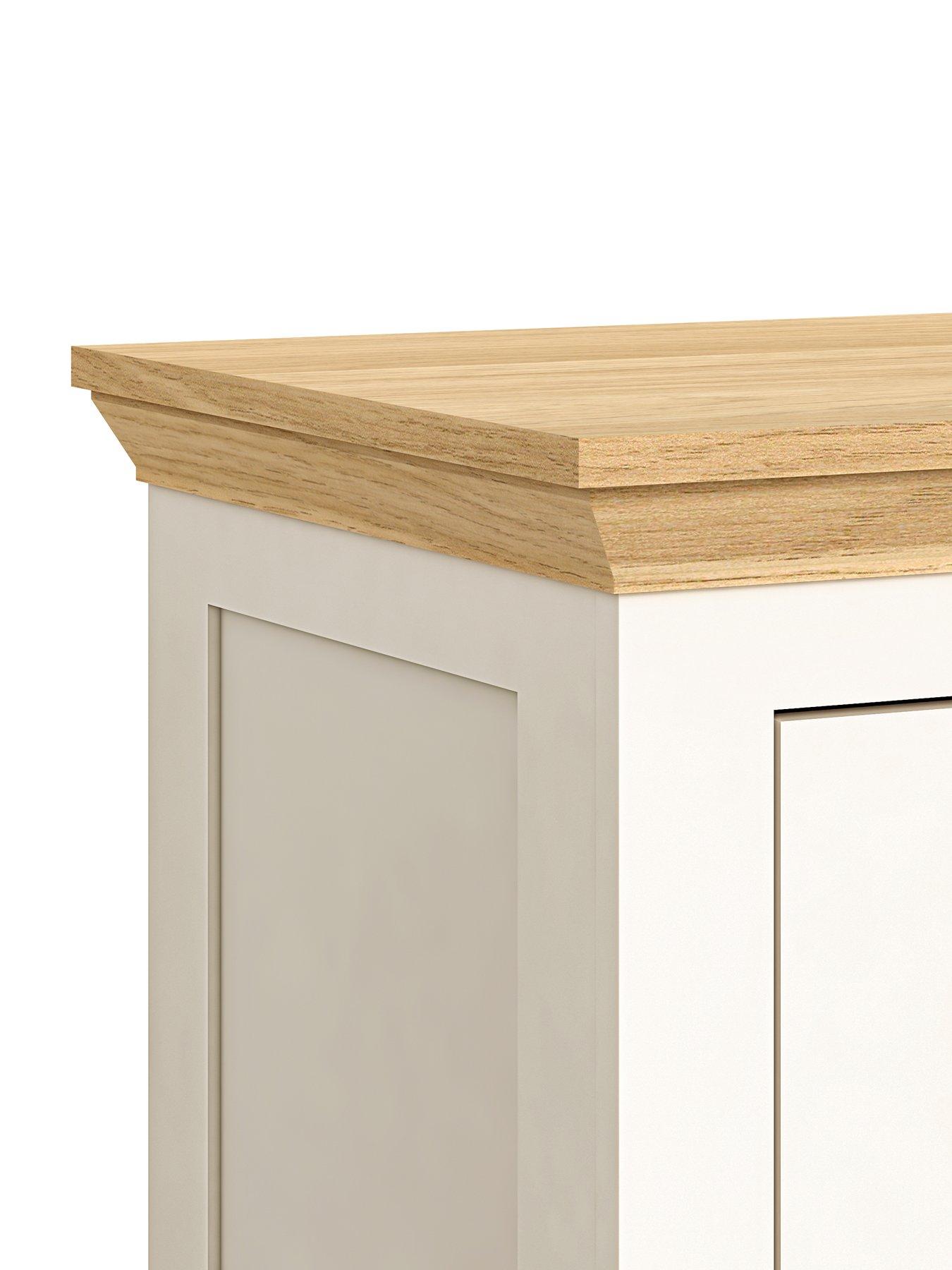 Image 7 of 7 of The Very Collection Hanna 3 +&nbsp;3 Drawer Chest - Grey, Cream