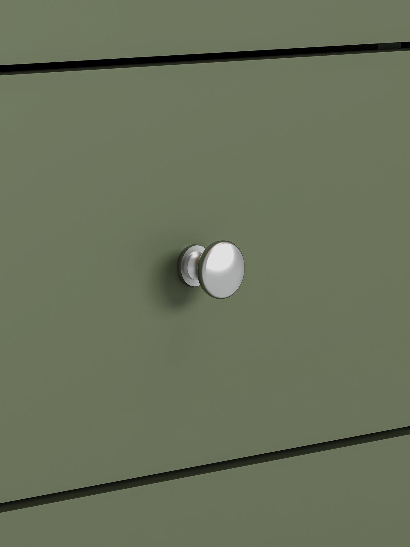 Image 4 of 7 of The Very Collection Hanna 3 + 2 Drawer Chest - Green
