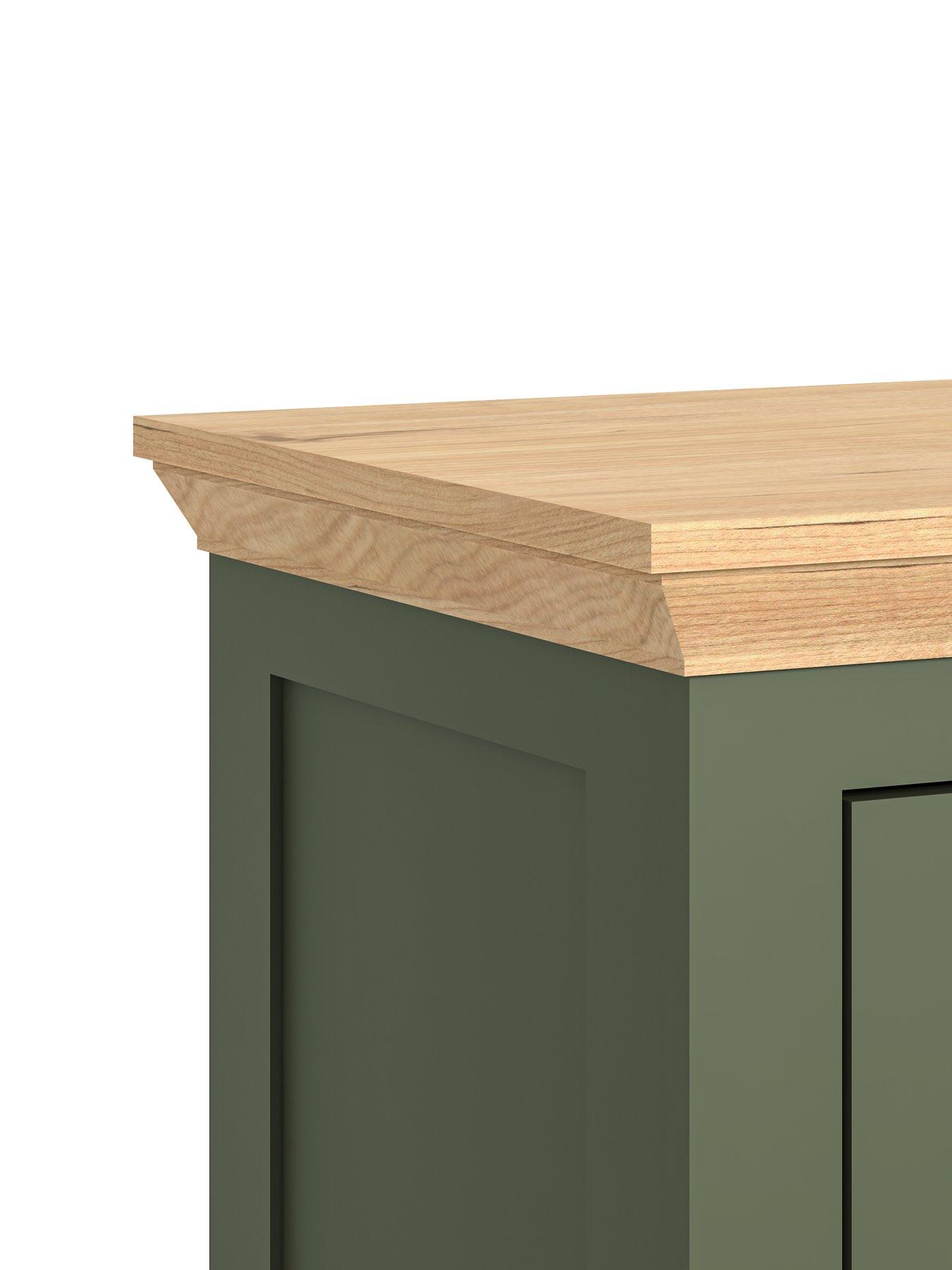 Image 5 of 7 of The Very Collection Hanna 3 + 2 Drawer Chest - Green