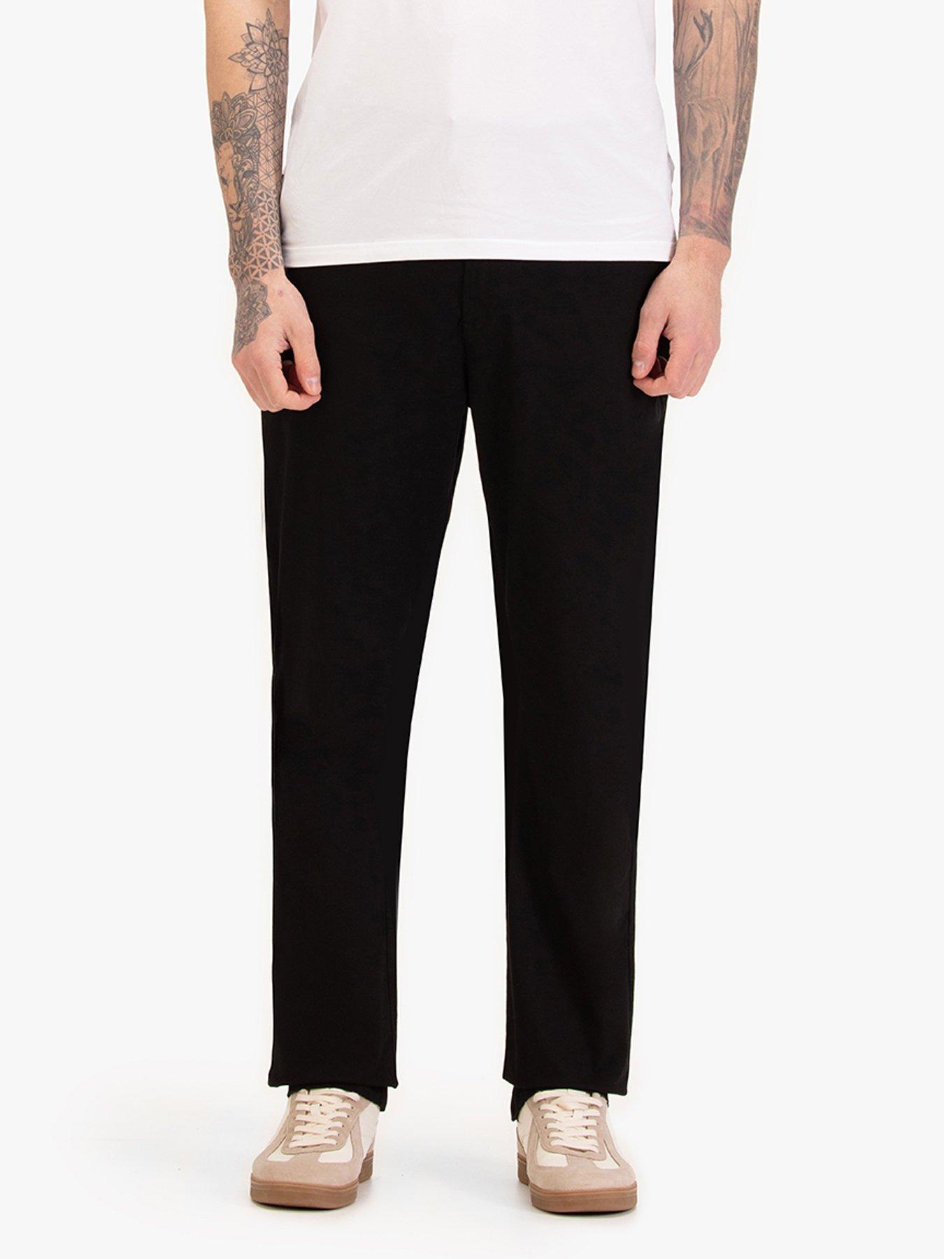 Luke 1977 Luke 1977 Bodmin Buckle Detail Trousers - Black