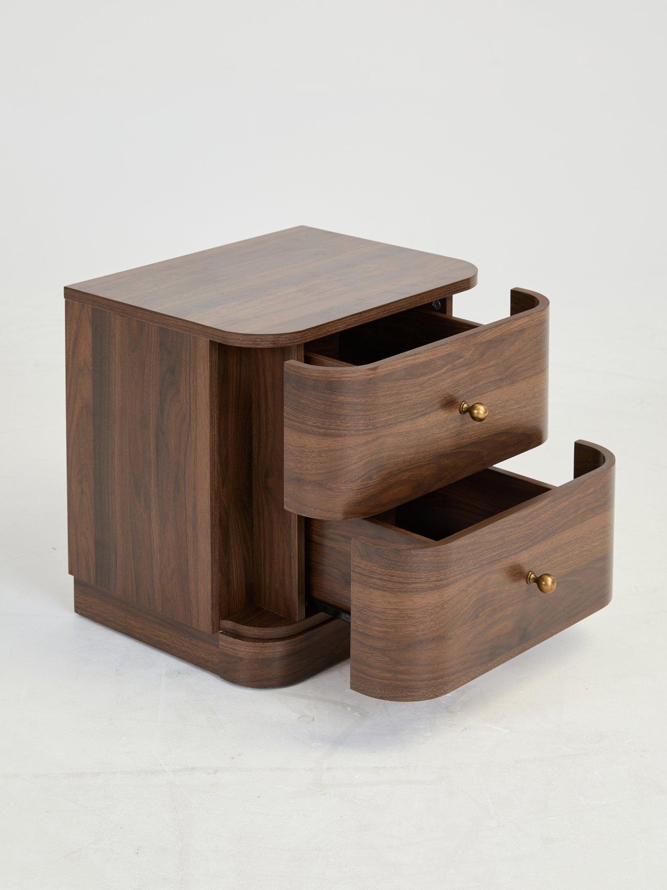 Image 4 of 7 of Michelle Keegan Home Betsy 2 Drawer Bedside - FSC&reg; Certified