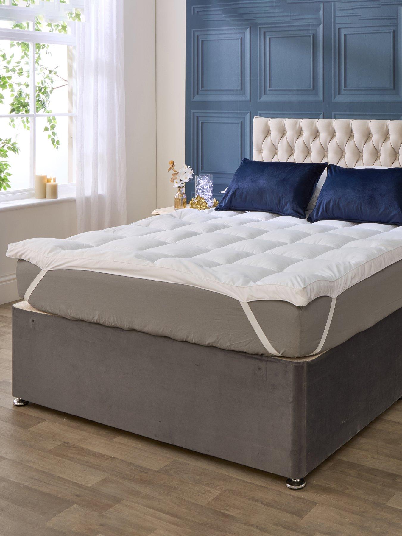 Image 1 of 5 of The Very Collection Quilted 5cm Walled Mattress Topper