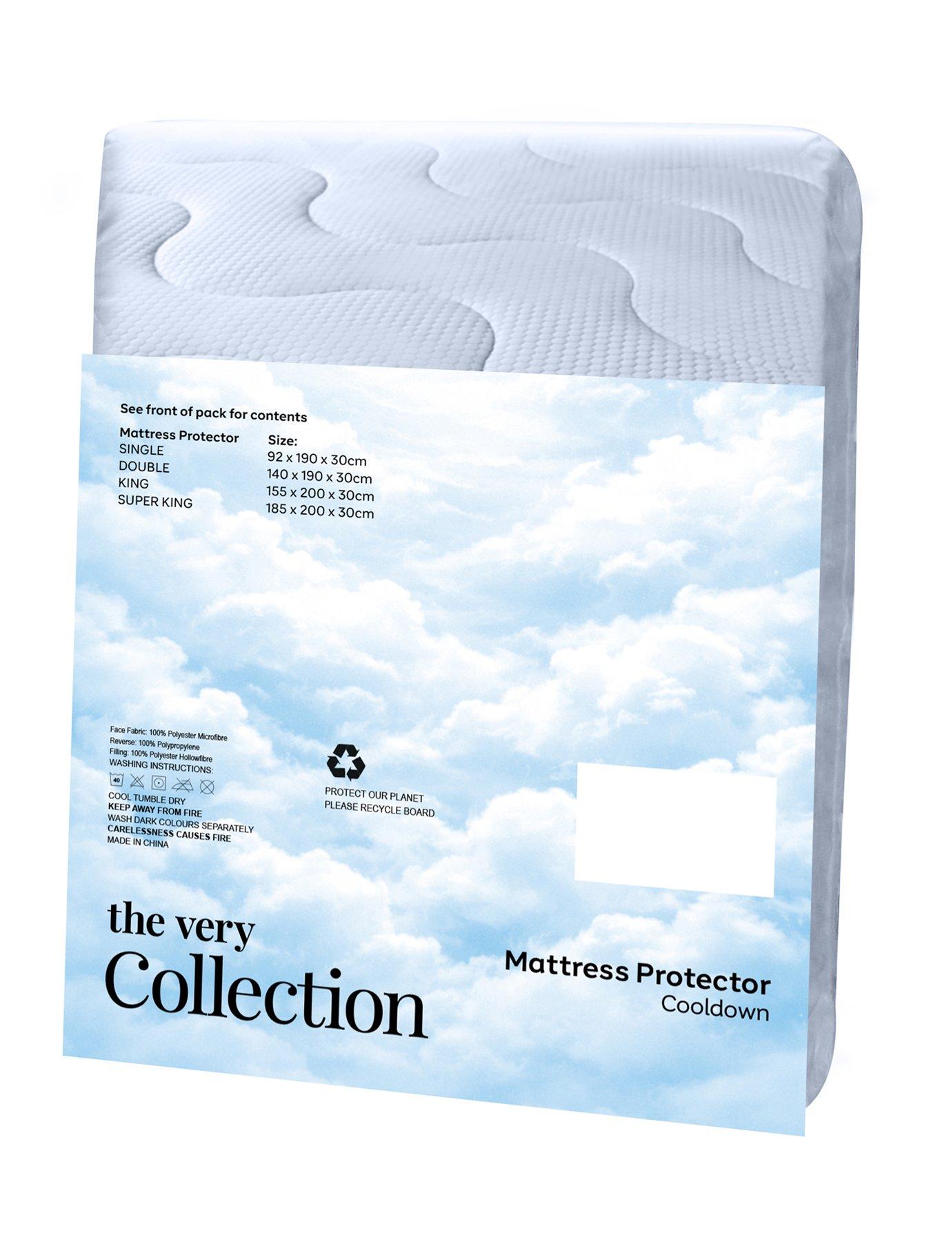 Image 6 of 6 of The Very Collection Cooling Quilted Mattress Protector Single