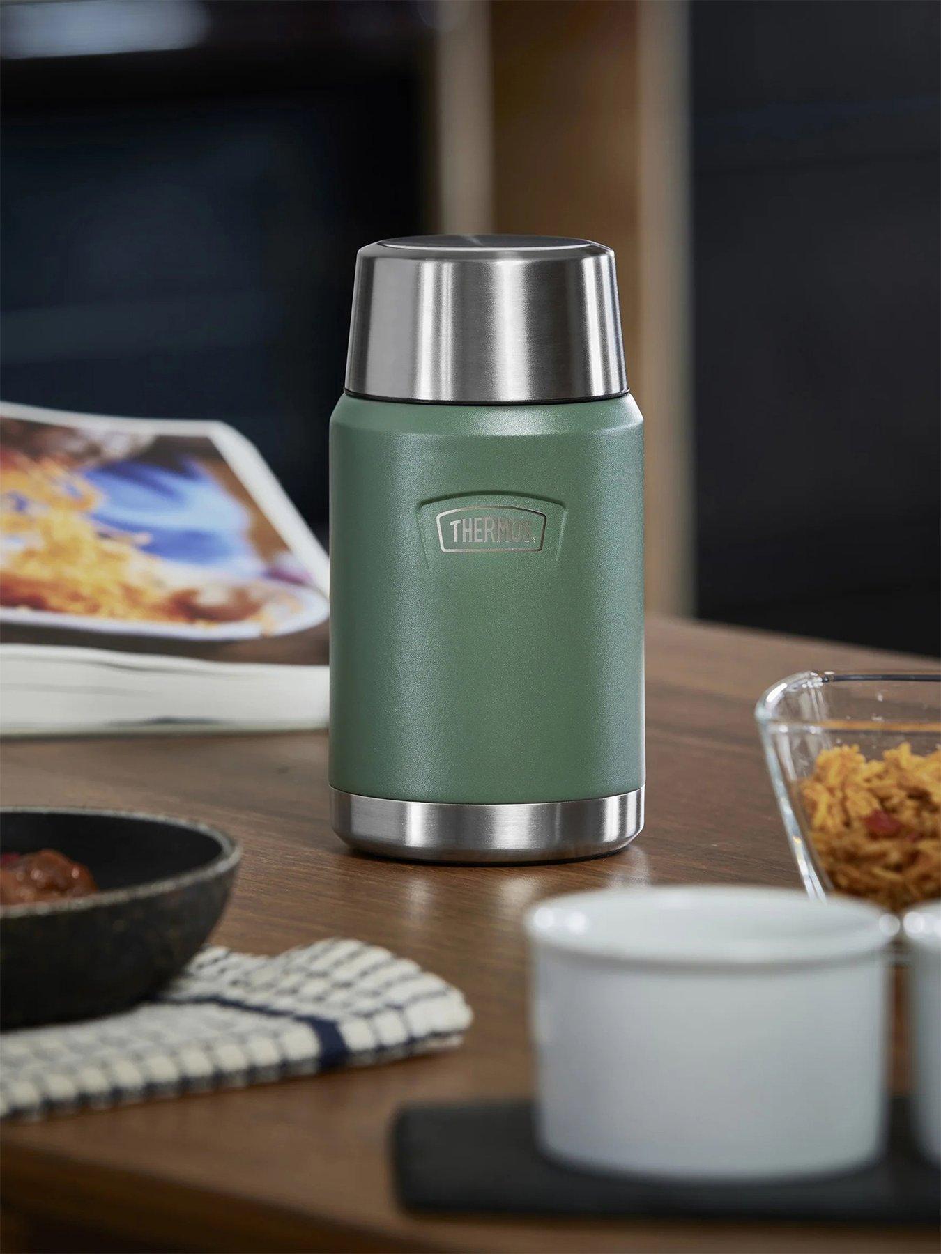 Thermos Icon Series Stainless Steel Food Flask 710ml Green