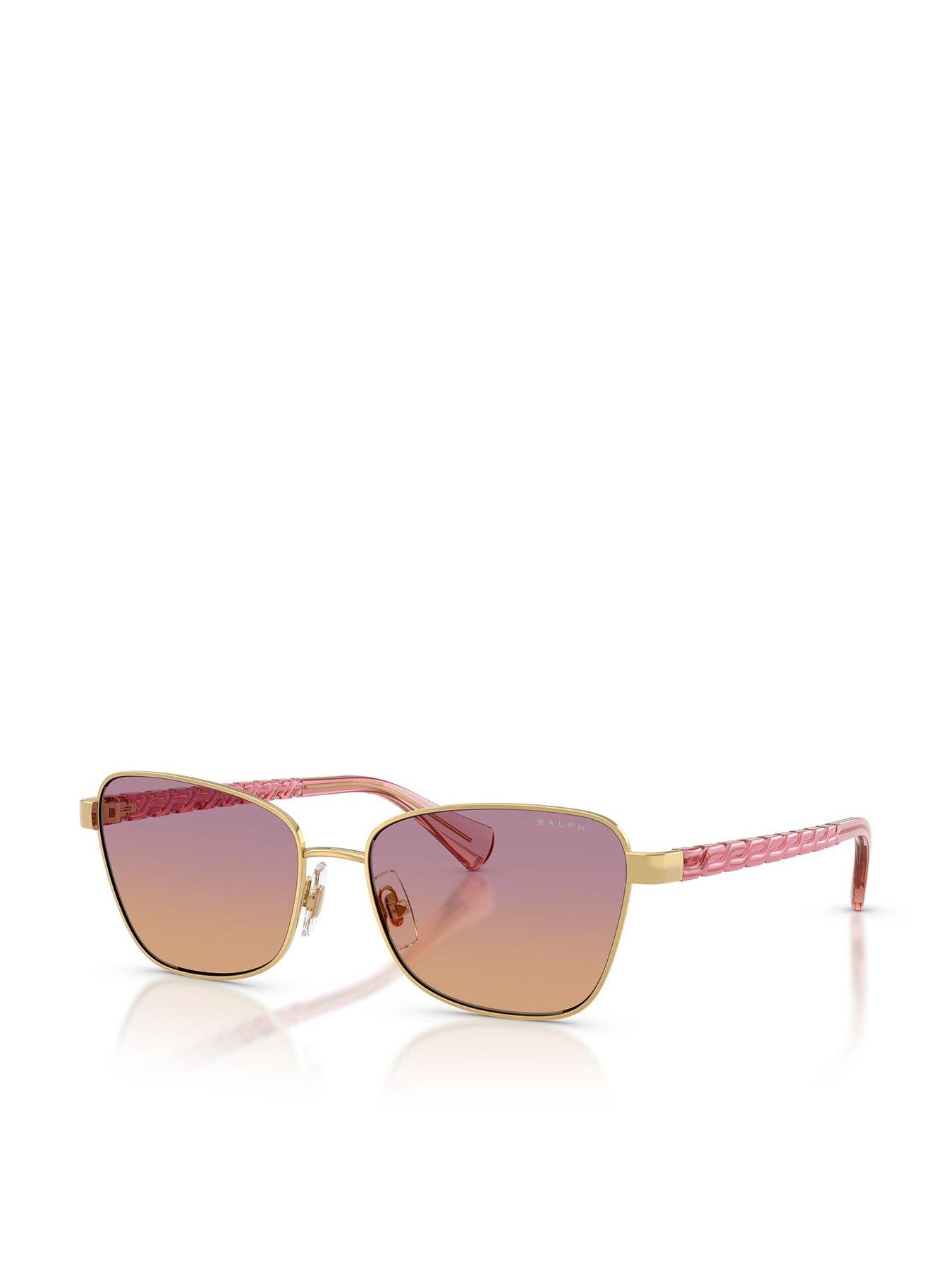 Ralph Classic American Style Sunglasses With Tinted Lens - 0ra4149 - Black
