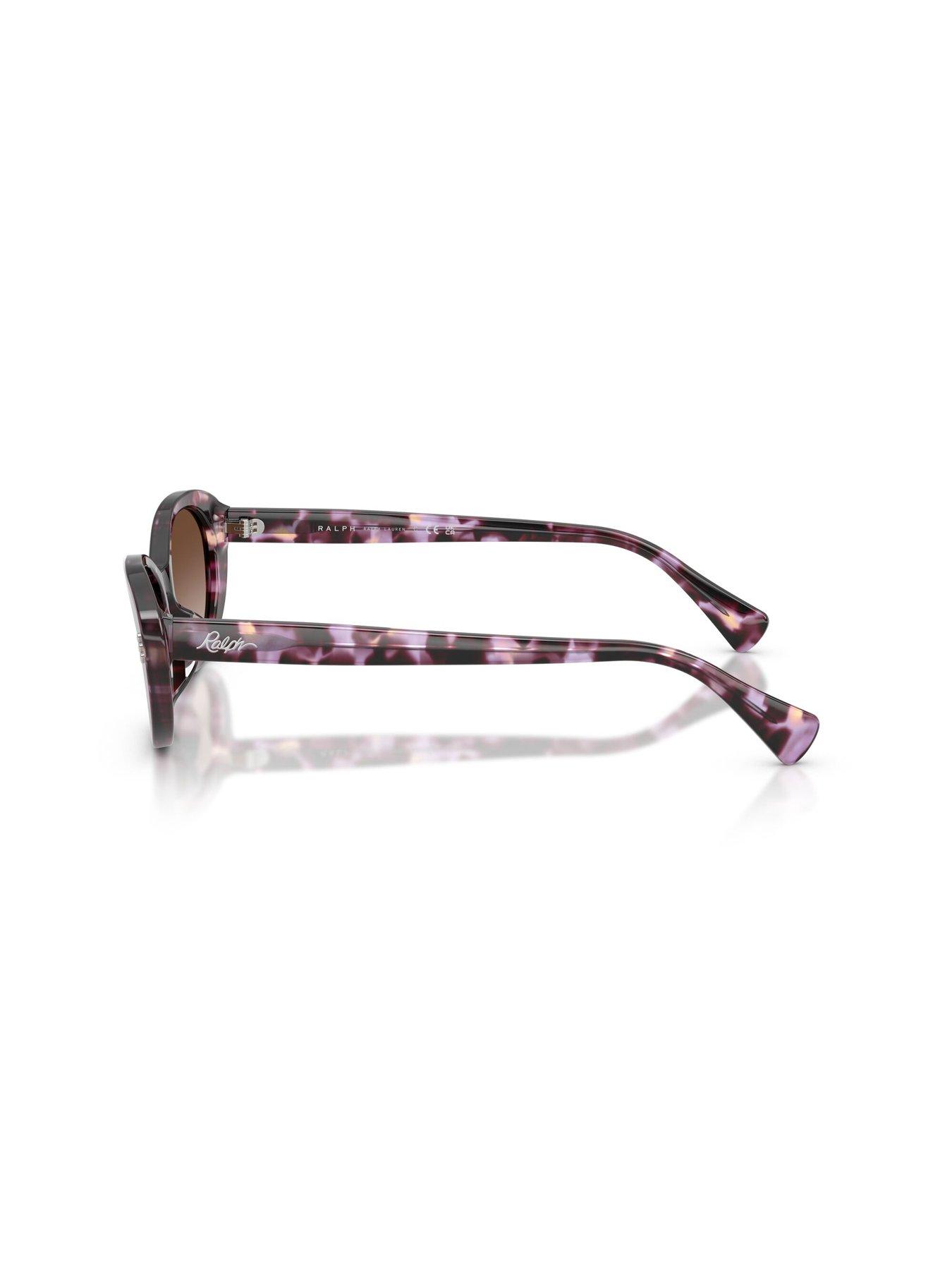 Image 3 of 5 of Ralph 0Ra5350U Cat Eye Sunglasses - Purple Havana