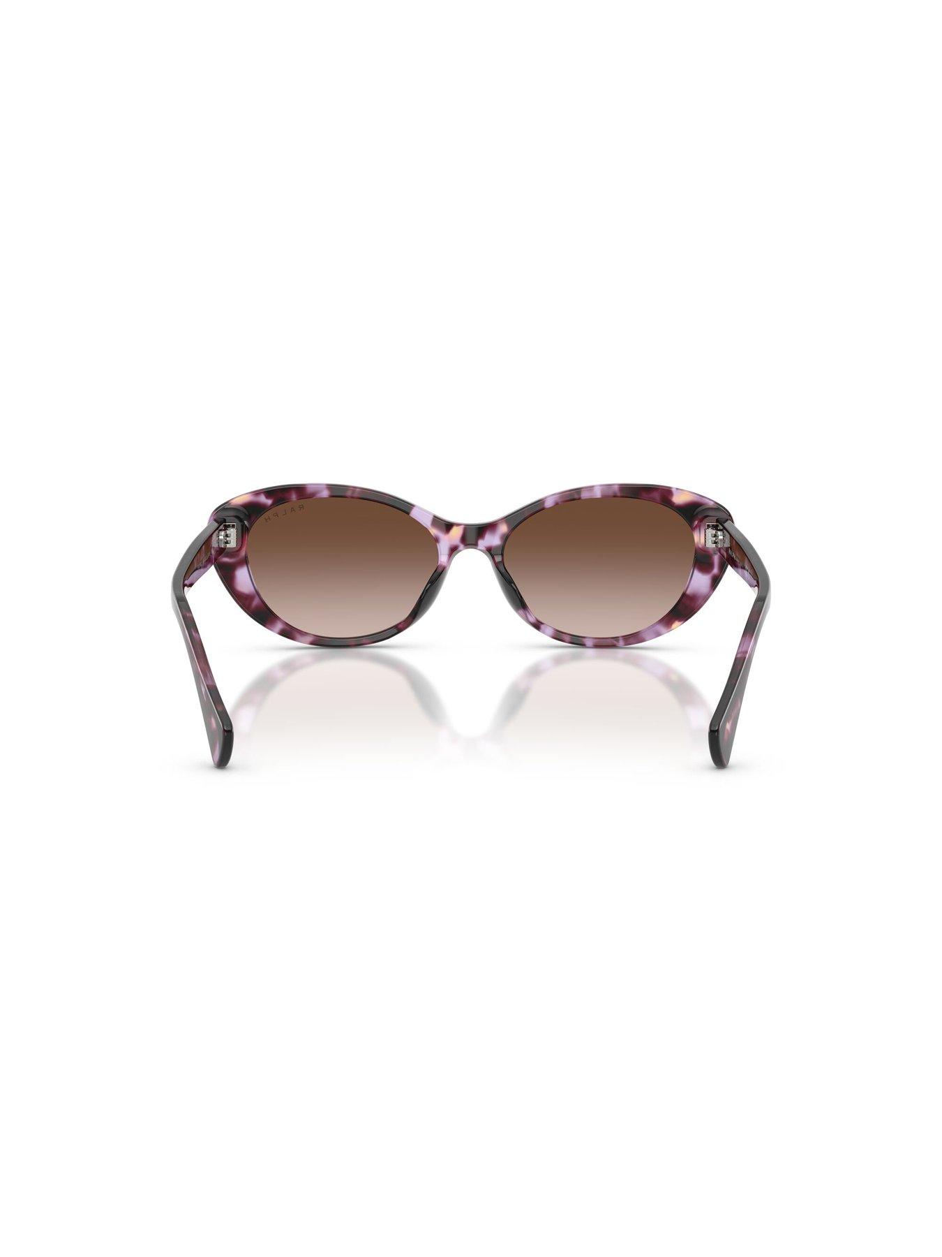 Image 5 of 5 of Ralph 0Ra5350U Cat Eye Sunglasses - Purple Havana