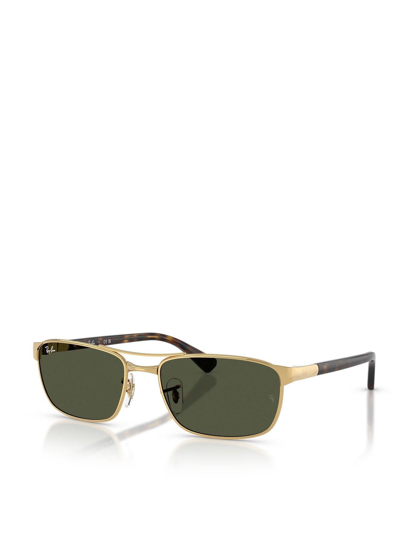 Ray-Ban 3778 Sunglasses - Arista Gold in Black