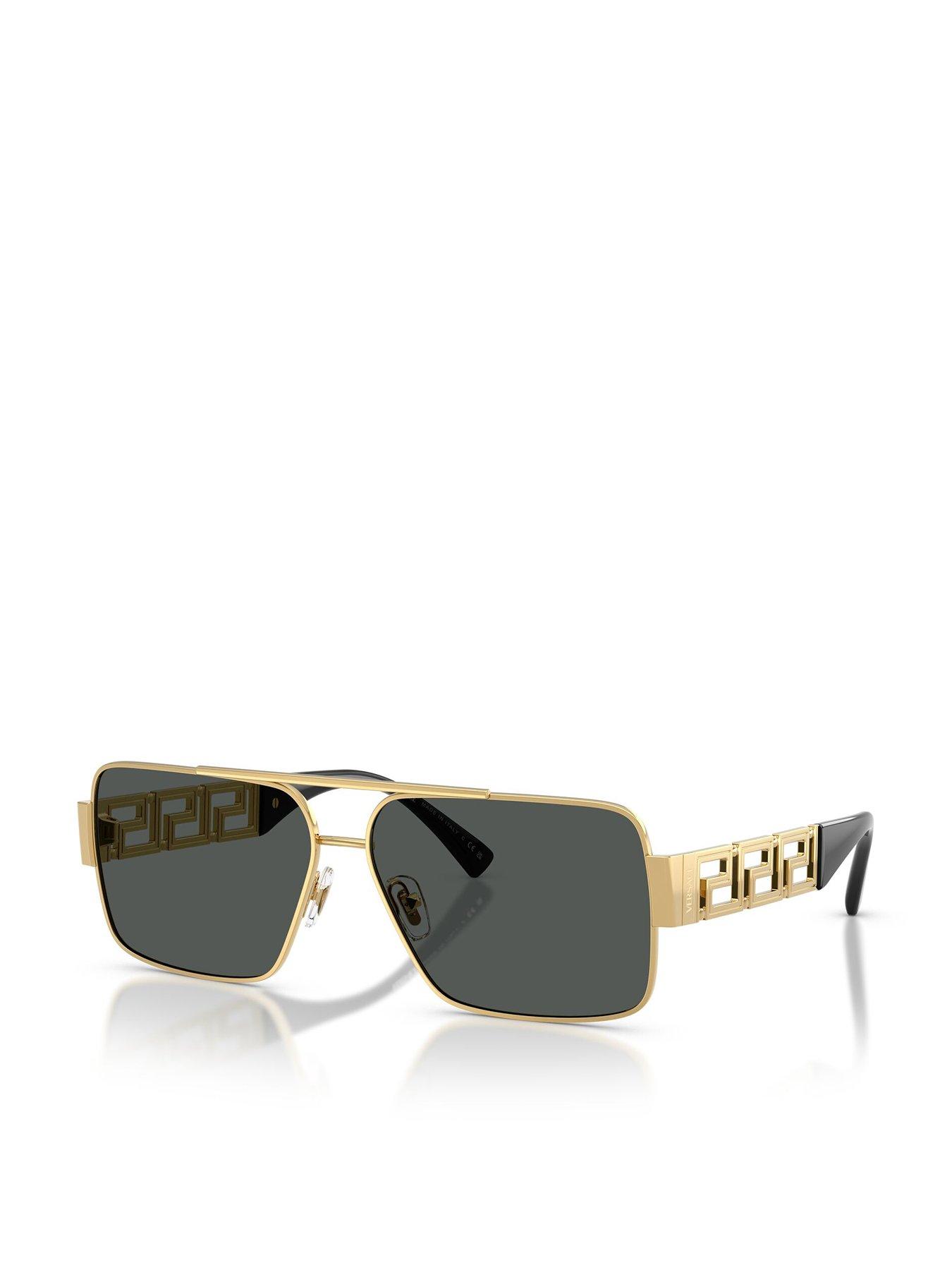 Image 1 of 5 of VERSACE Sunglasses VE2290 - Black/Gold