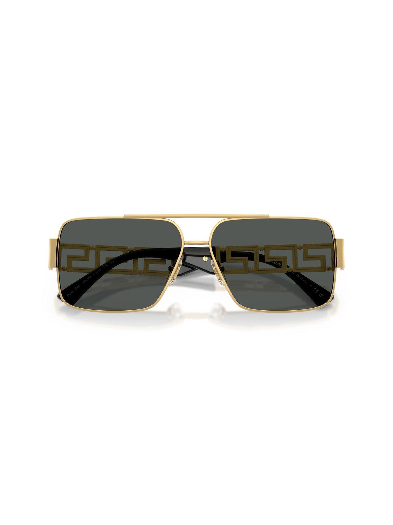 Image 4 of 5 of VERSACE Sunglasses VE2290 - Black/Gold