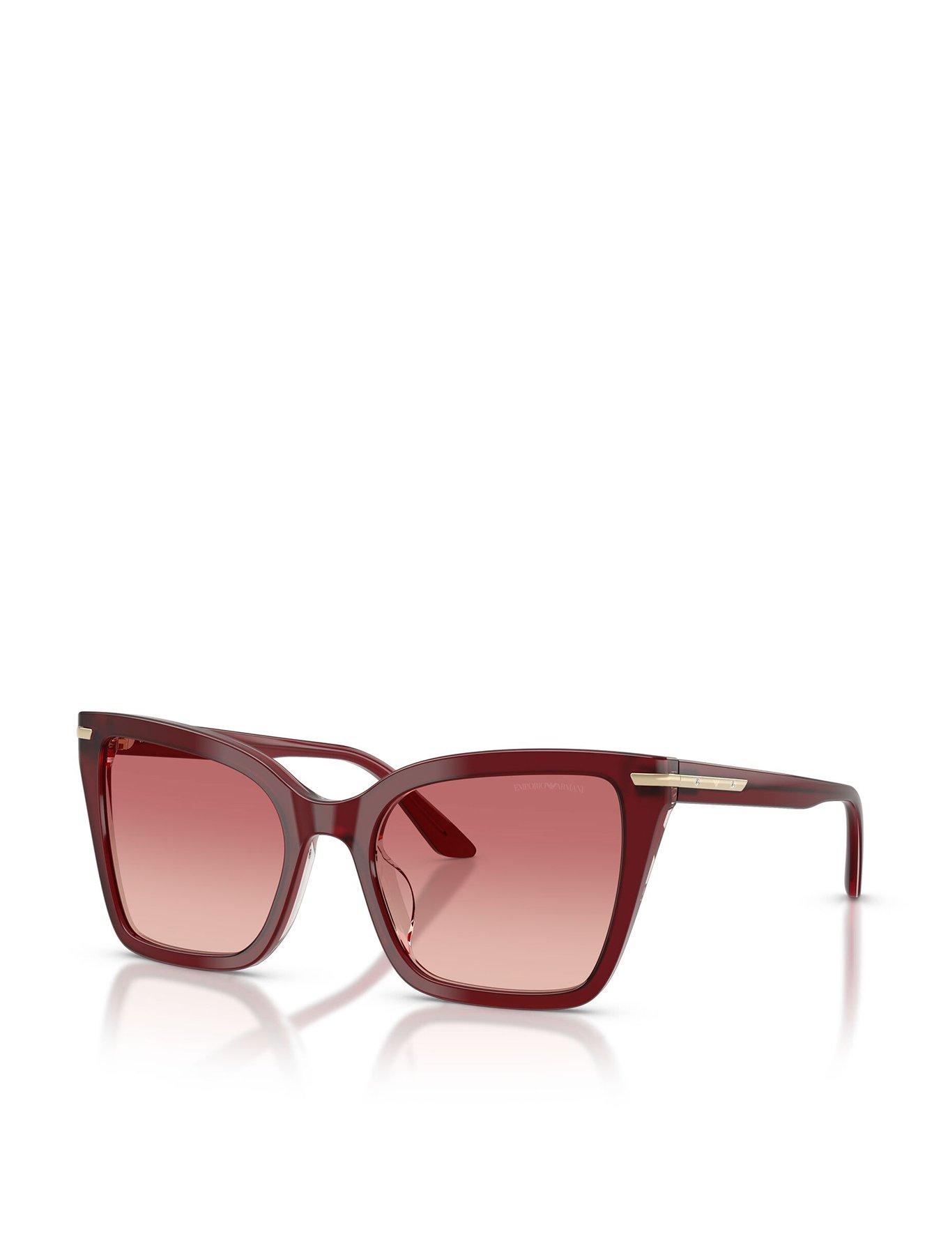 Emporio Armani Square Sunglasses - Black