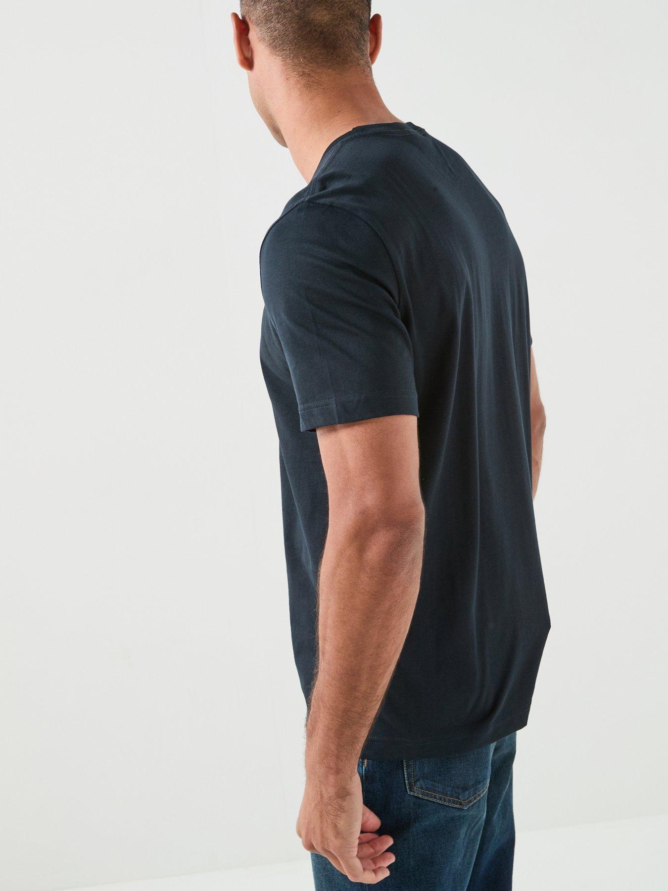 Image 6 of 6 of PS PAUL SMITH Table Football Graphic T-Shirt - Blue