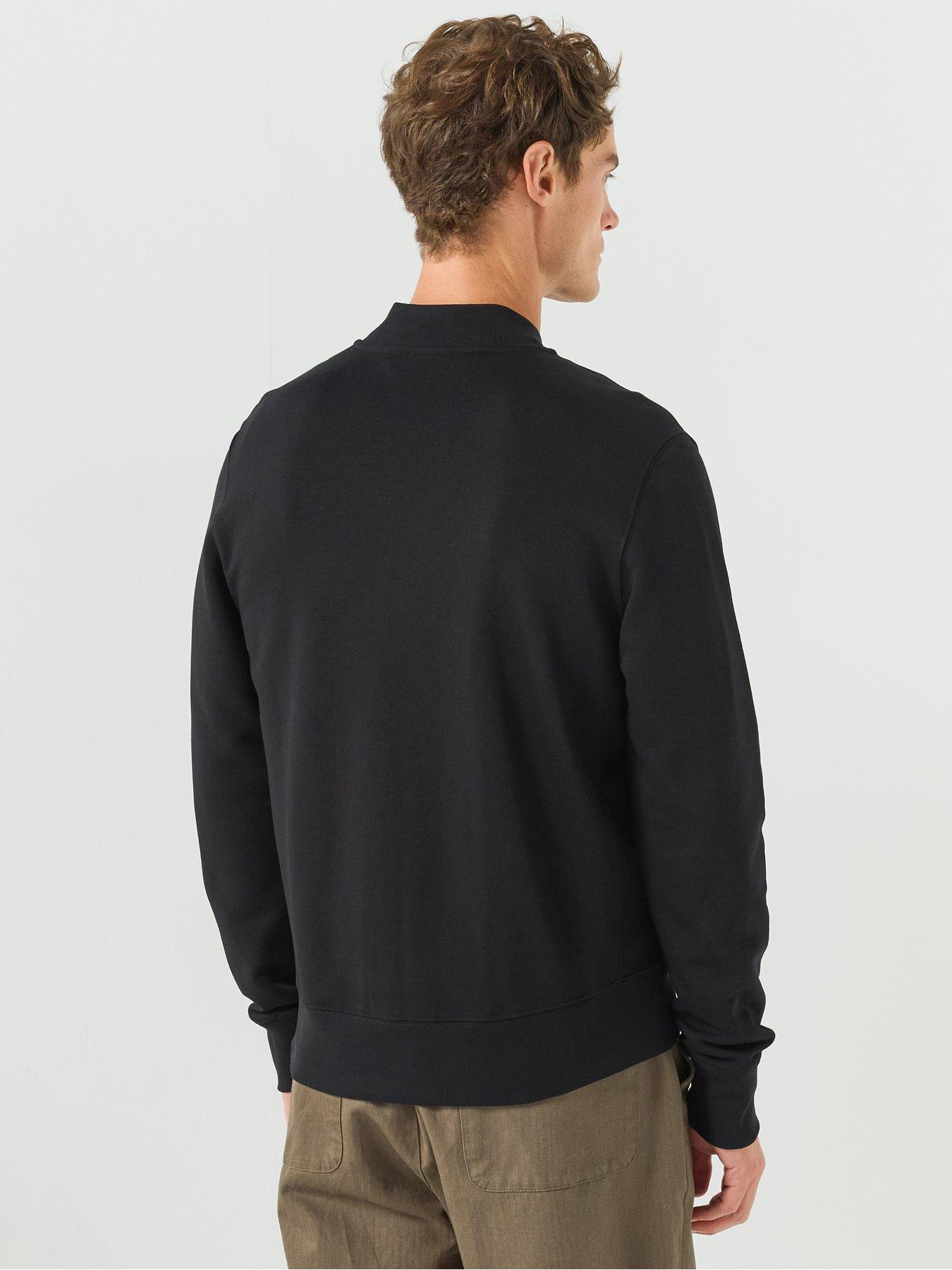 Image 2 of 6 of PS PAUL SMITH Regular Fit Zip Bomber Jacket - Black