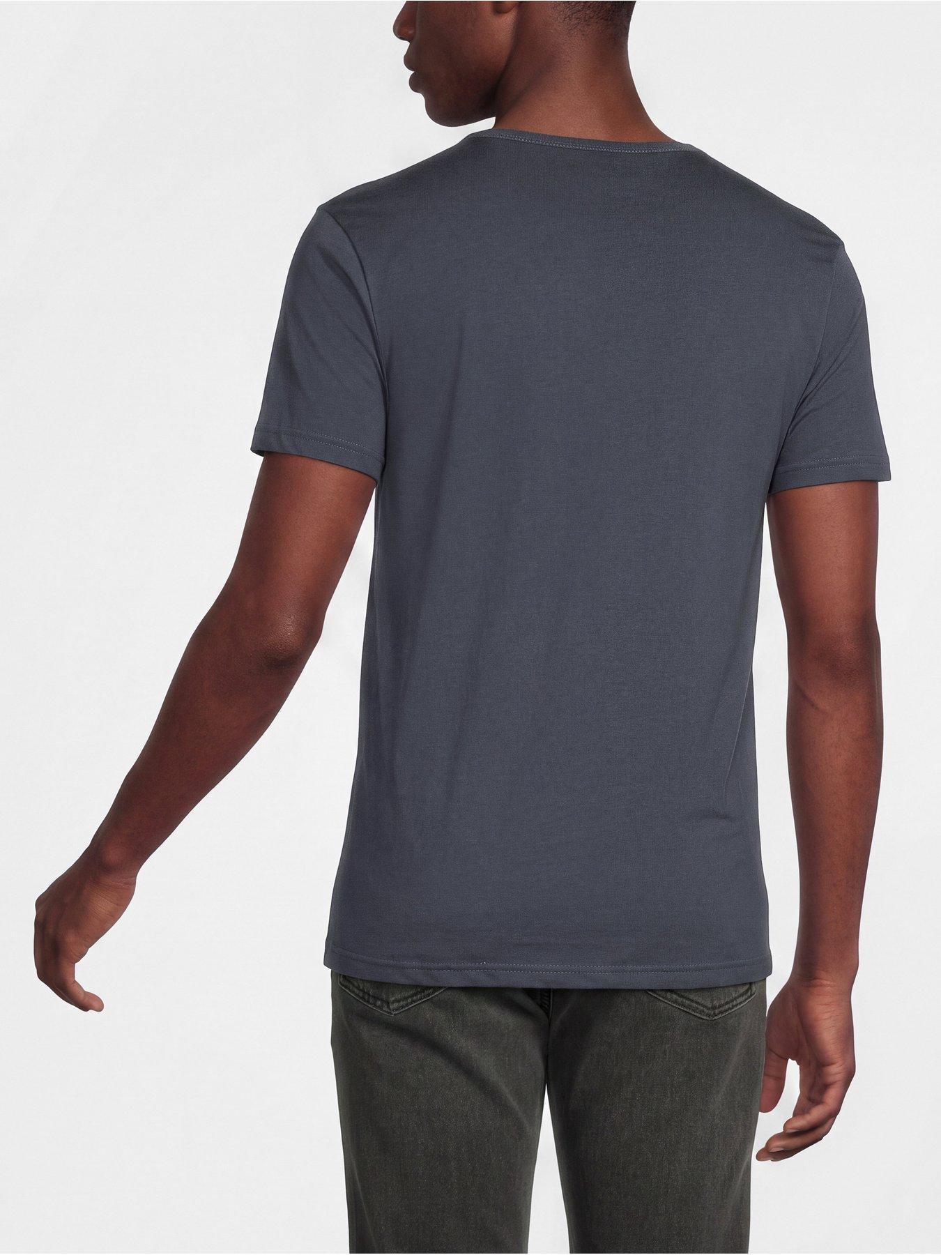 Image 3 of 5 of PS PAUL SMITH PS Paul Smith Mens 3 Pack Cotton Crew Neck T-Shirts - Multi