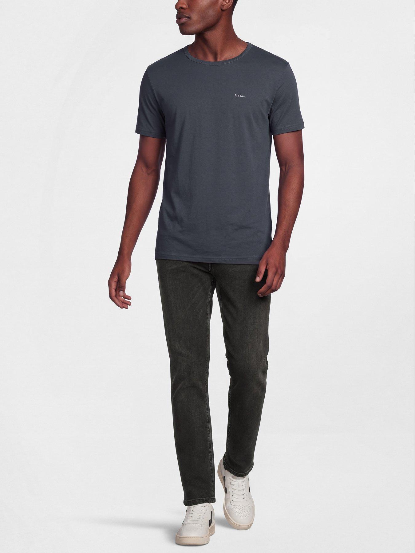 Image 4 of 5 of PS PAUL SMITH PS Paul Smith Mens 3 Pack Cotton Crew Neck T-Shirts - Multi
