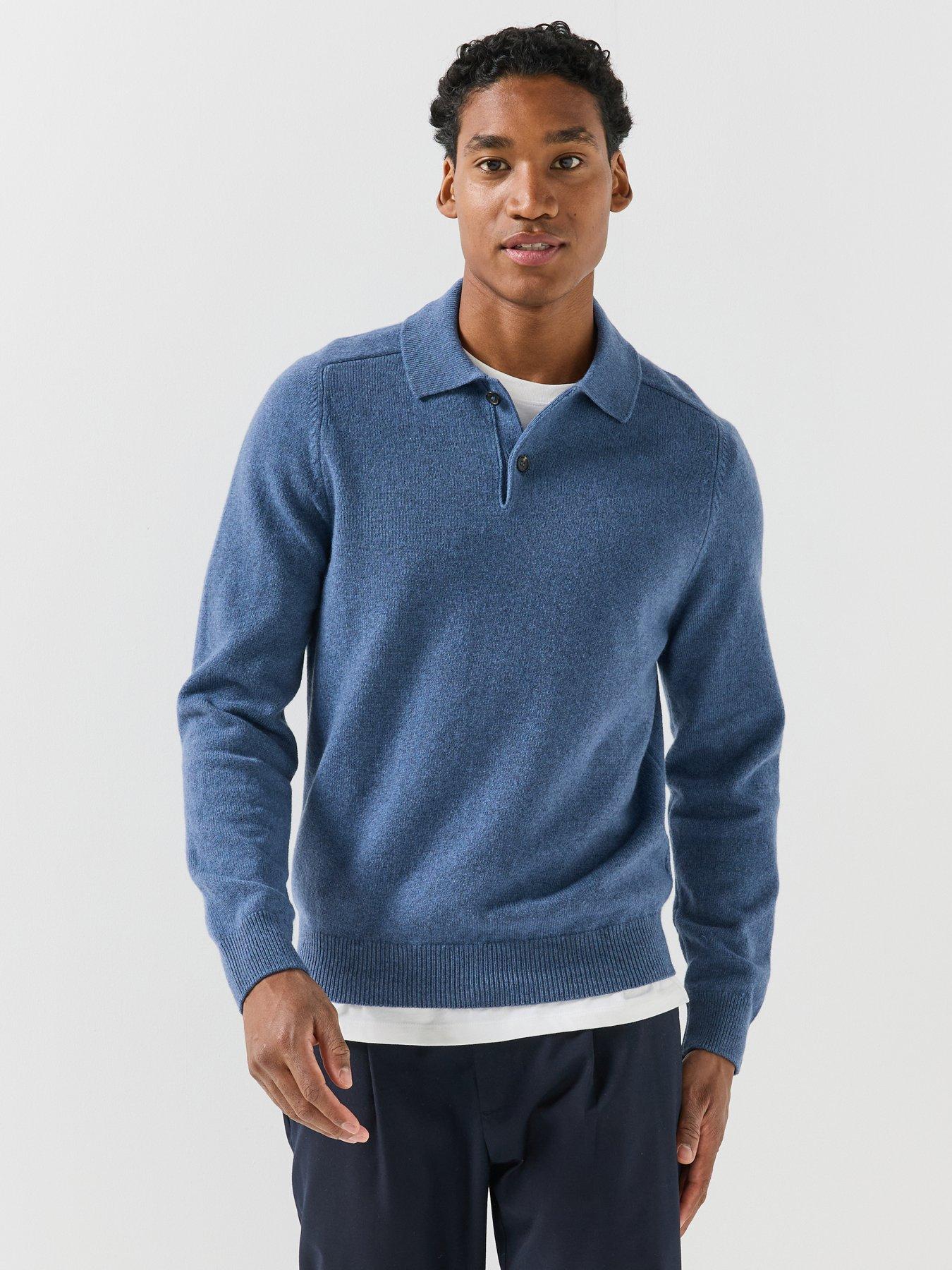 Image 1 of 6 of PS PAUL SMITH Ps Paul Smith Long Sleeve Knitted Polo