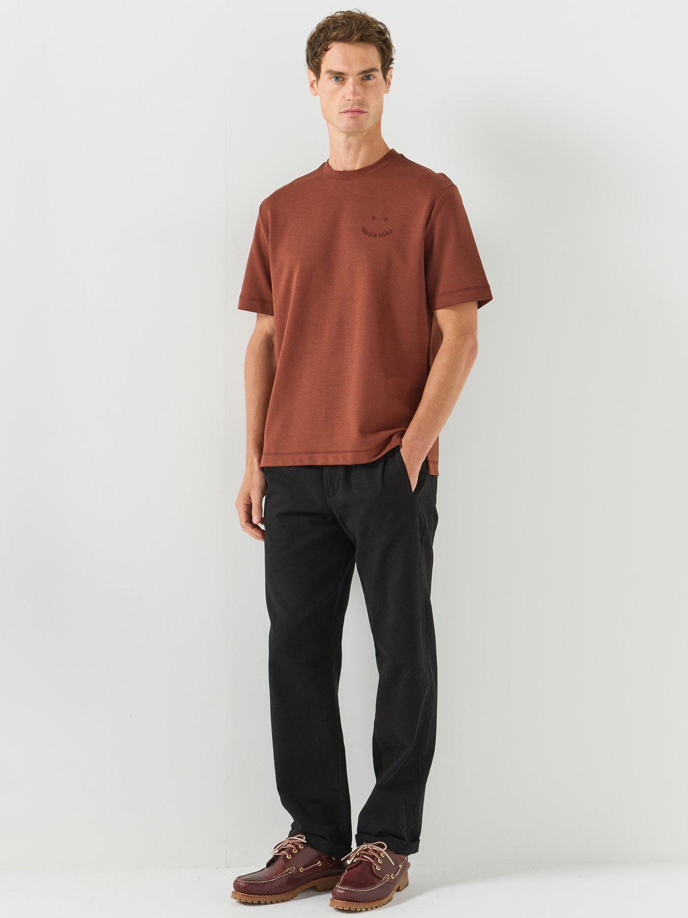 Image 3 of 5 of PS PAUL SMITH Relaxed Fit Short Sleeve T-Shirt - Red