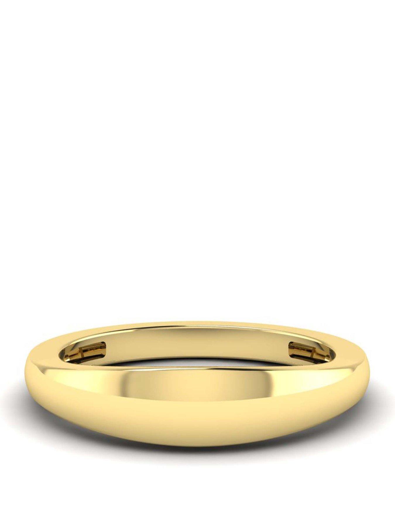 Image 1 of 6 of Kleora Odyssey Modern Electrum Polished Ring - Gold