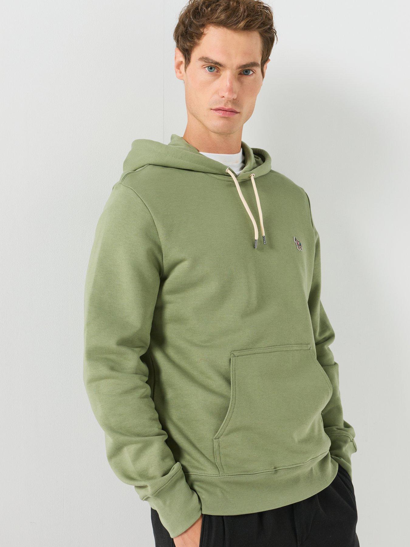 Image 5 of 6 of PS PAUL SMITH Regular Fit Zebra Hoodie - Green