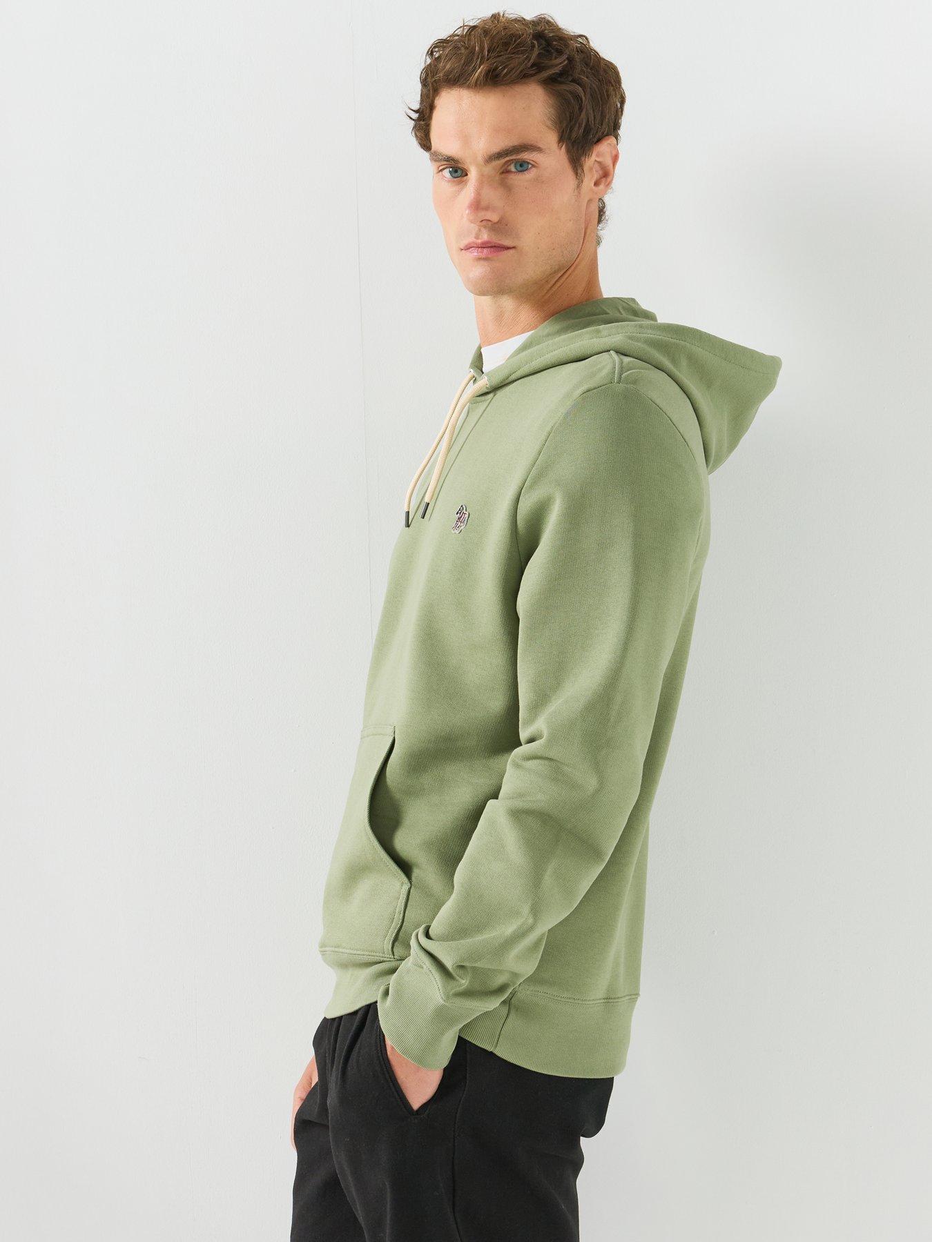 Image 6 of 6 of PS PAUL SMITH Regular Fit Zebra Hoodie - Green